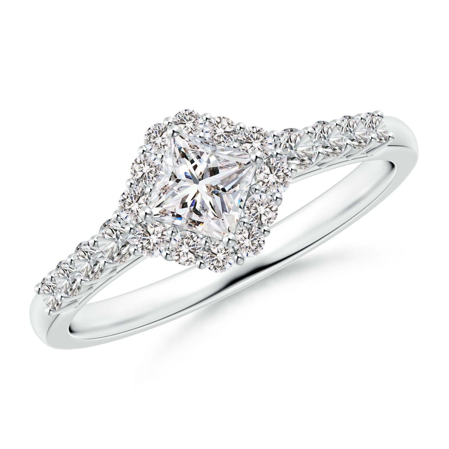 I-J, I1-I2 / 0.76 CT / 14 KT White Gold