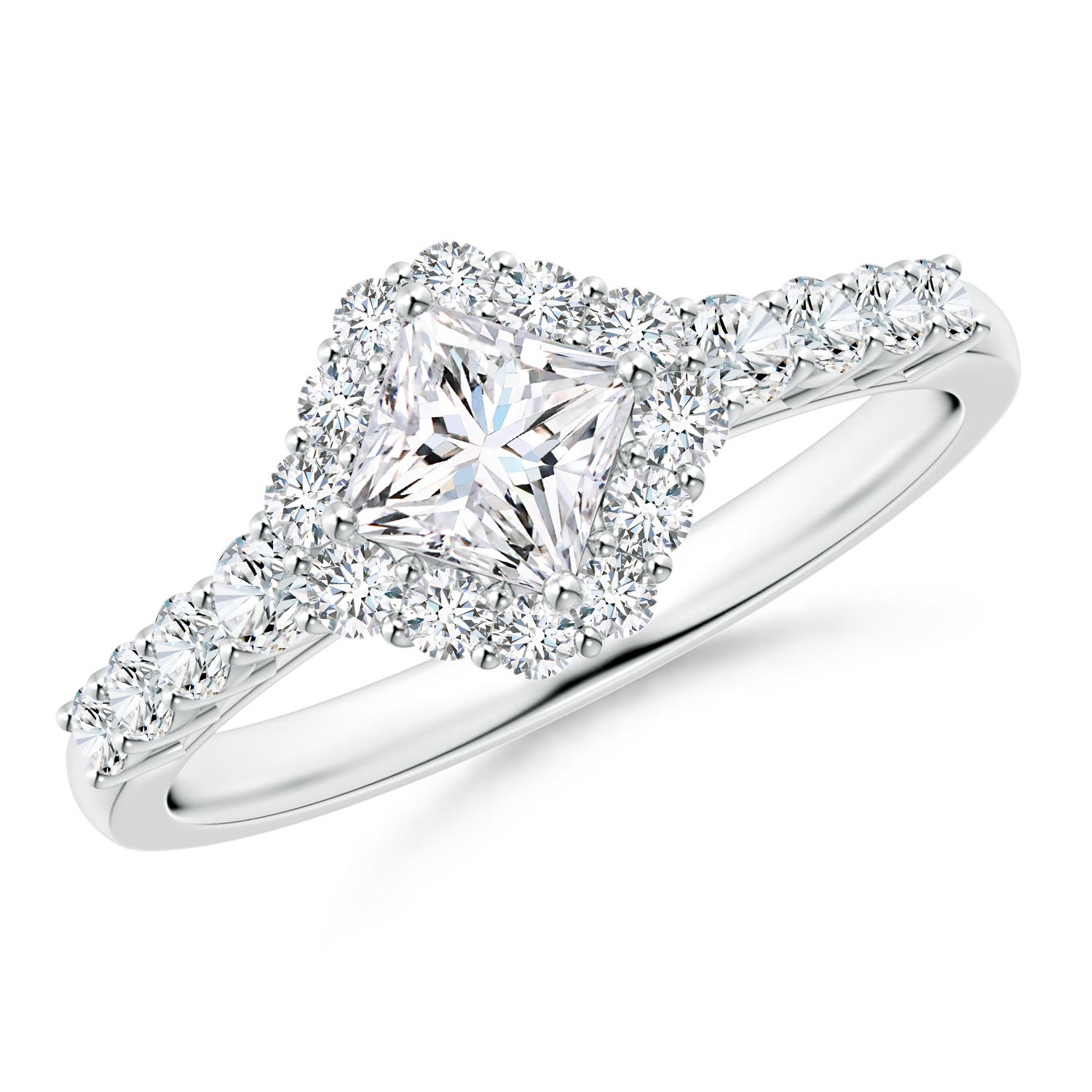 G, VS2 / 0.98 CT / 14 KT White Gold