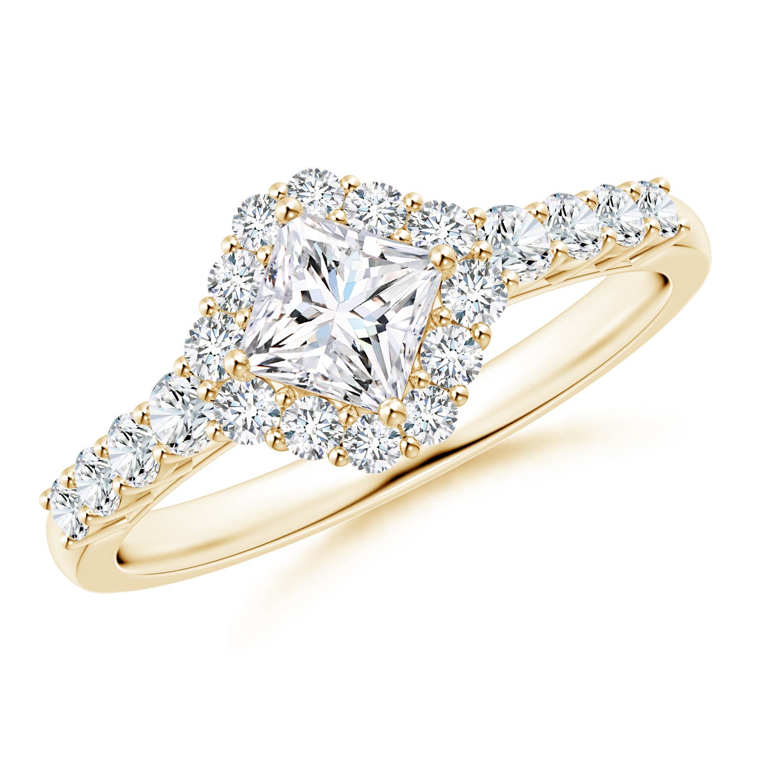 G, VS2 / 0.98 CT / 14 KT Yellow Gold