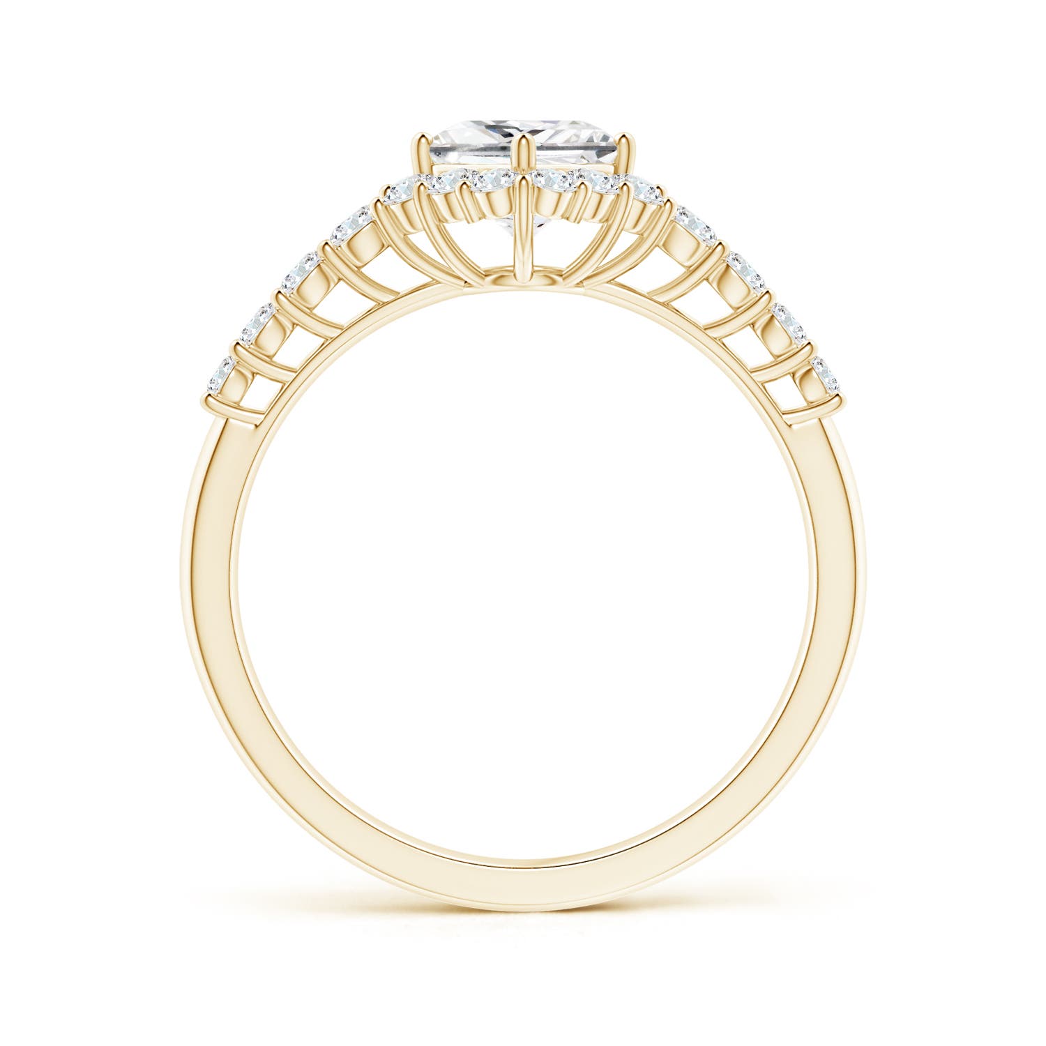 G, VS2 / 0.98 CT / 14 KT Yellow Gold