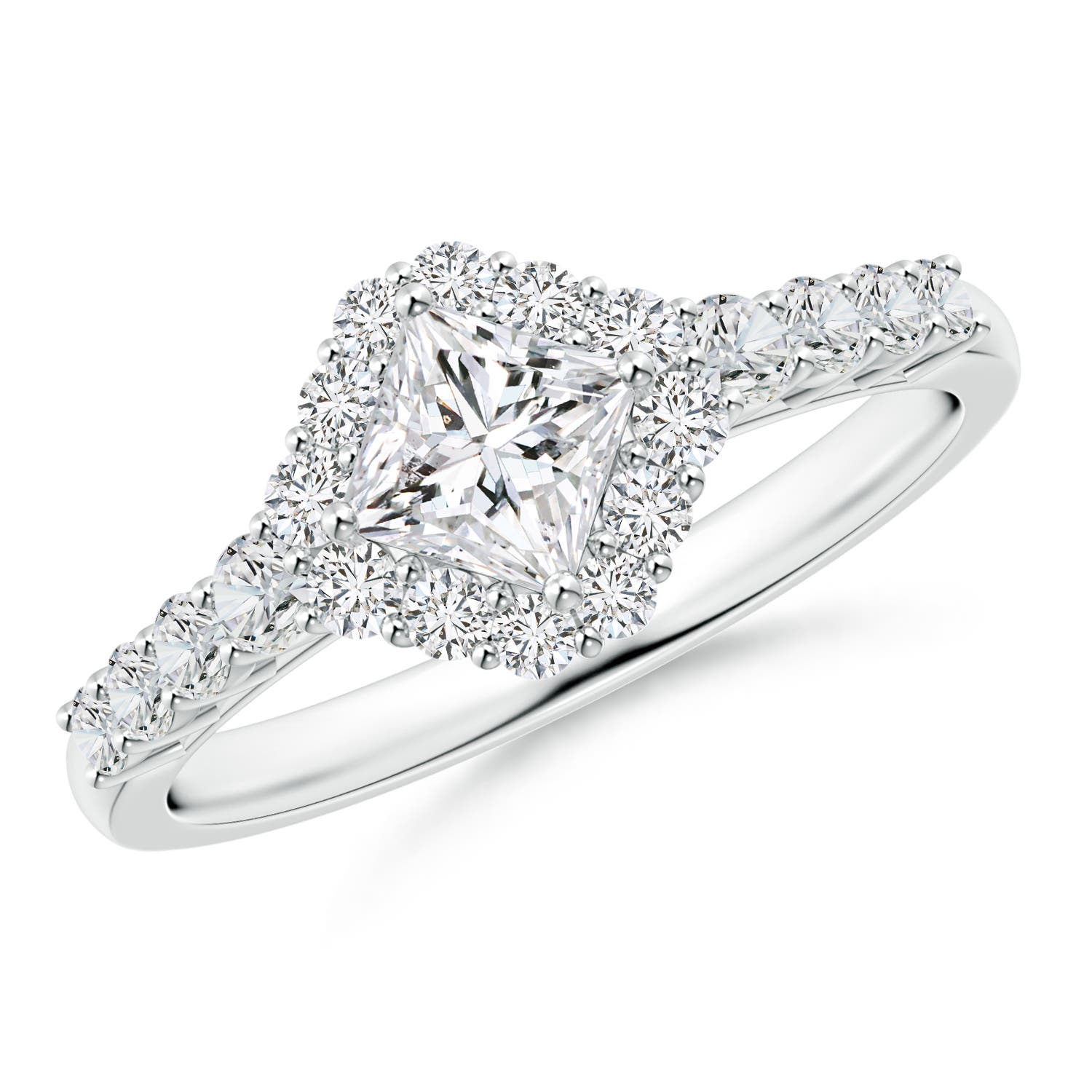 H, SI2 / 0.98 CT / 14 KT White Gold