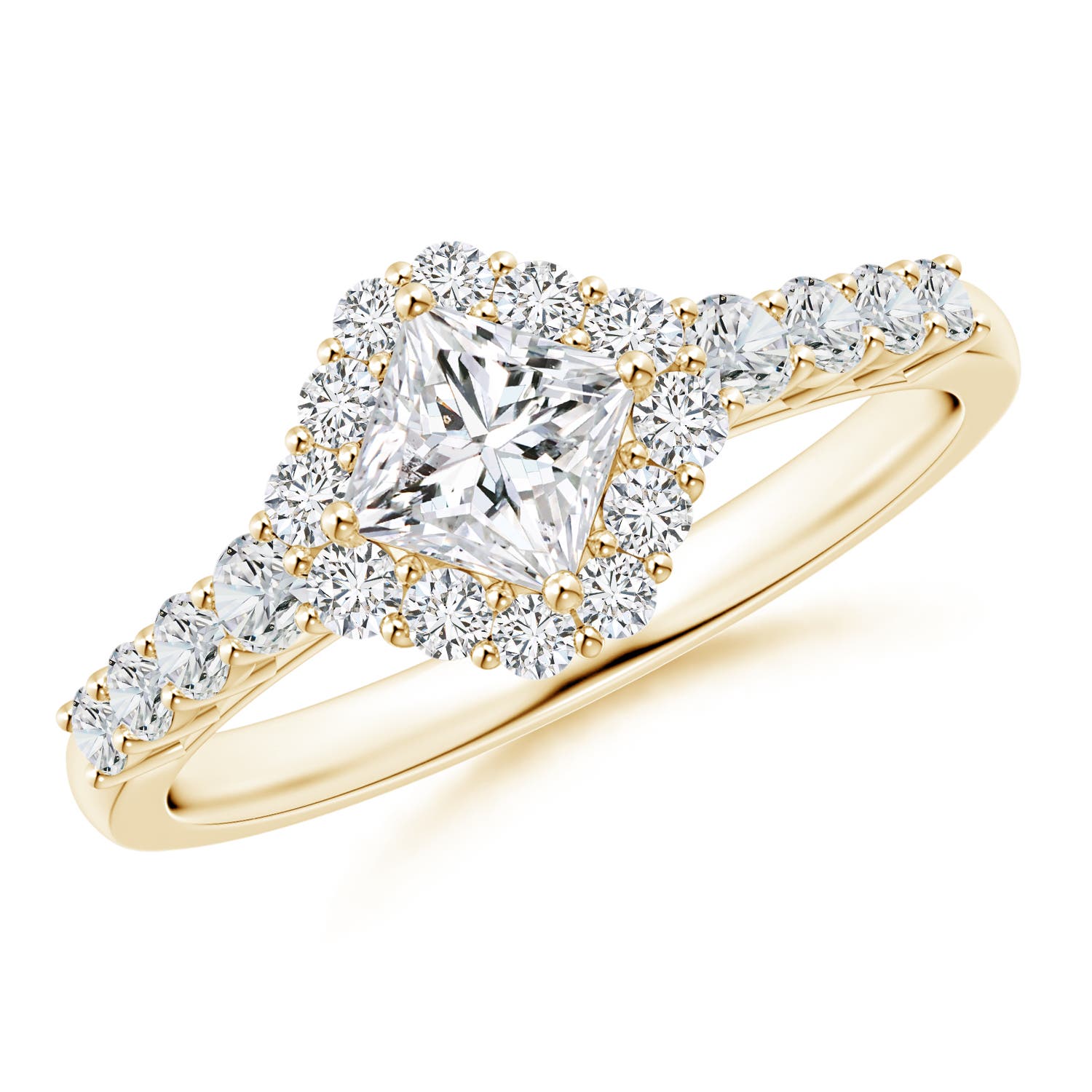 H, SI2 / 0.98 CT / 14 KT Yellow Gold