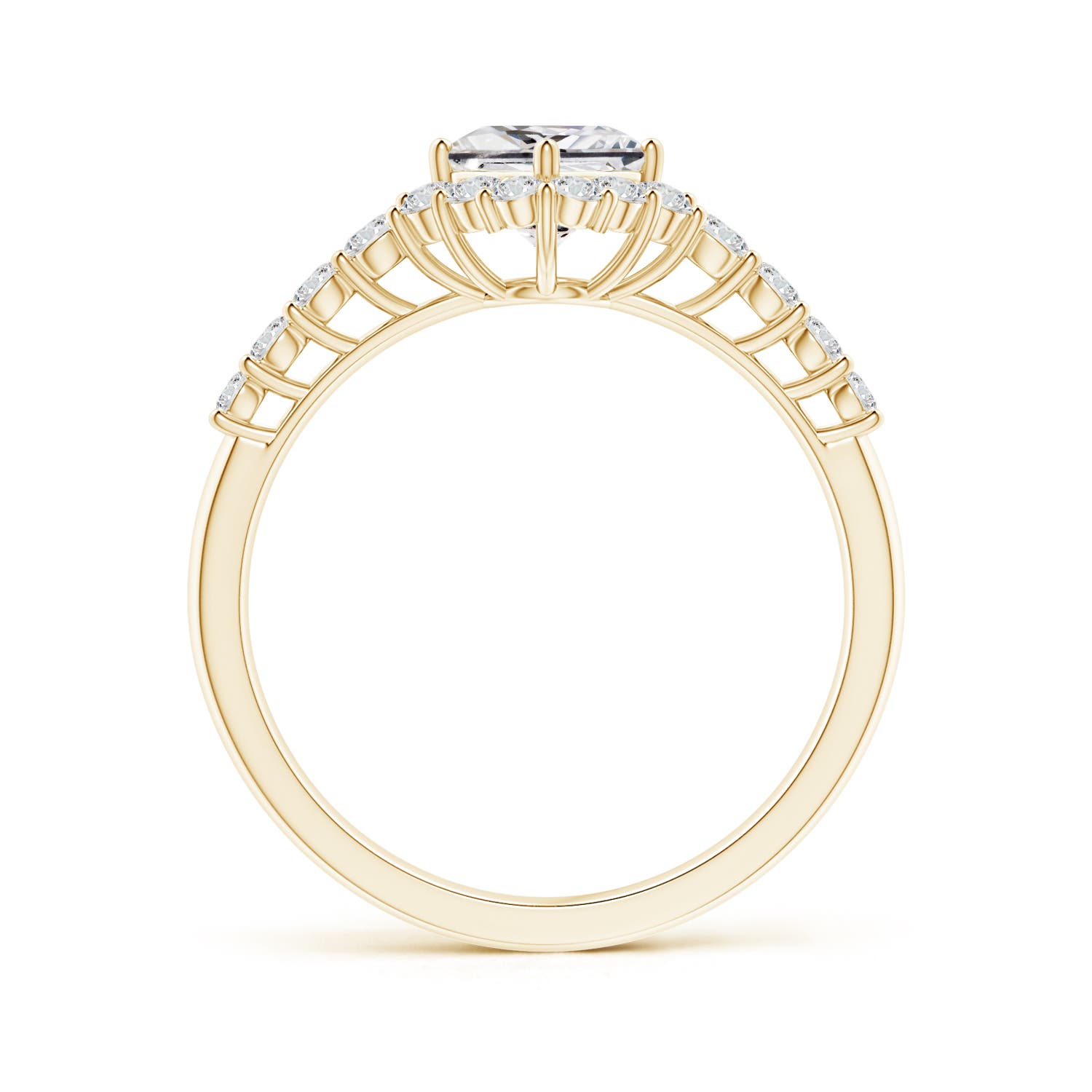 H, SI2 / 0.98 CT / 14 KT Yellow Gold