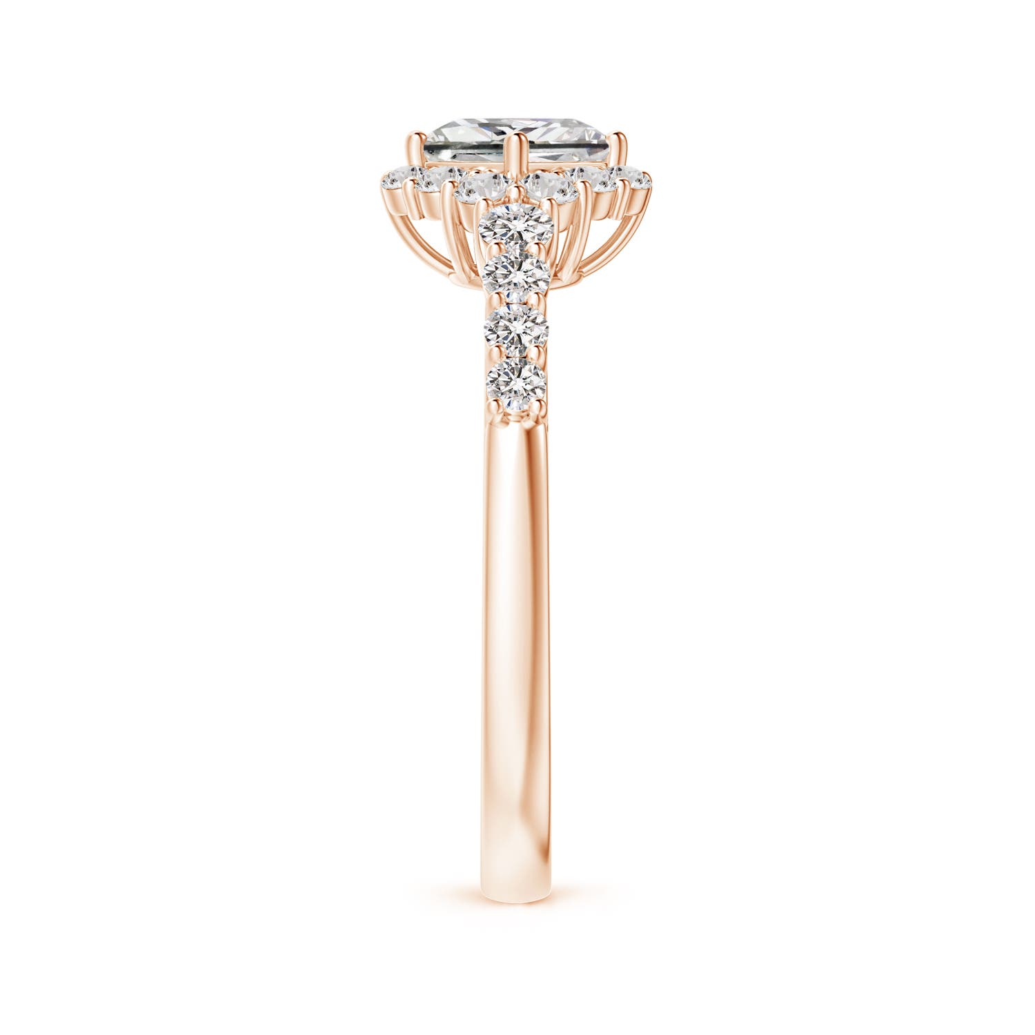 I-J, I1-I2 / 0.98 CT / 14 KT Rose Gold