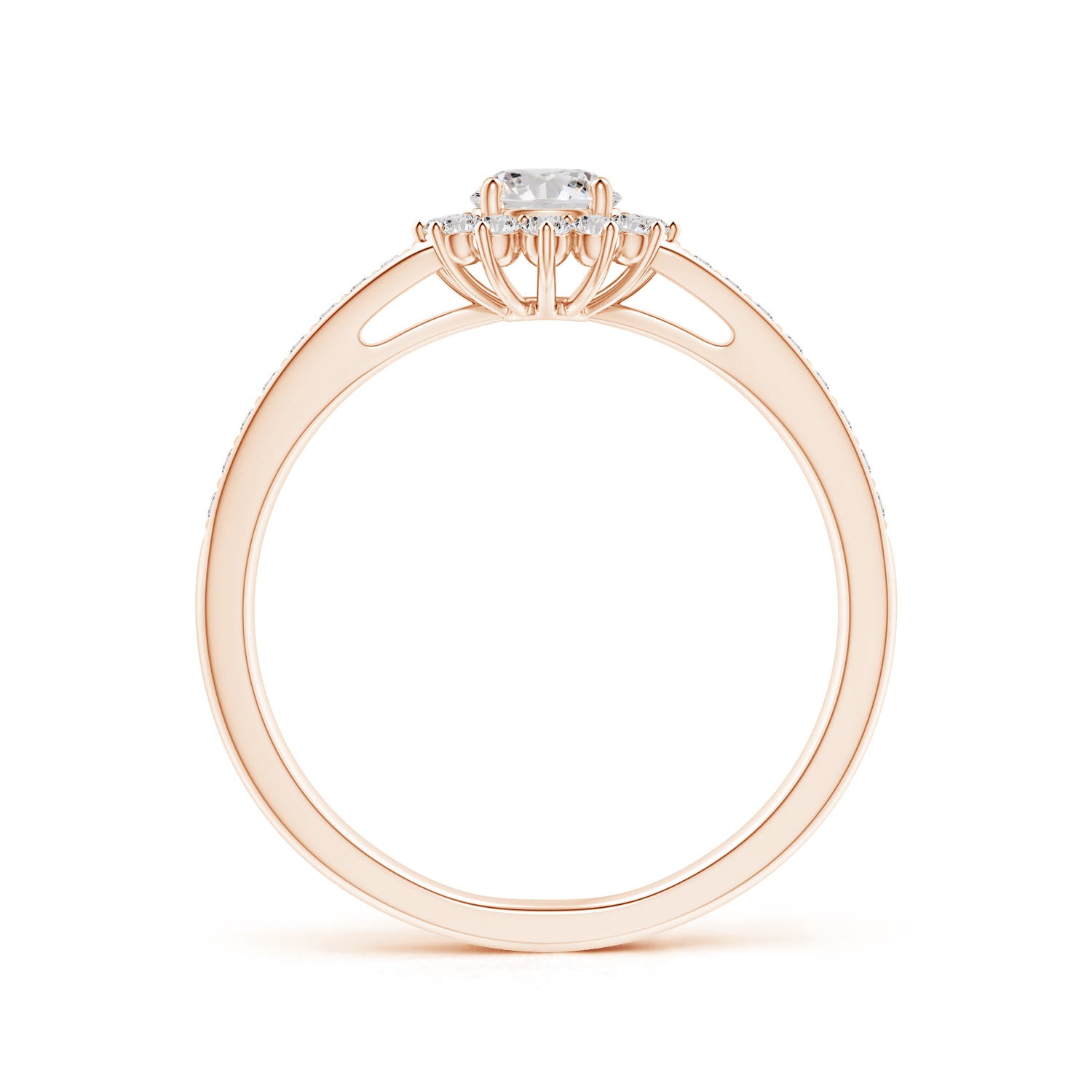 I-J, I1-I2 / 0.5 CT / 14 KT Rose Gold