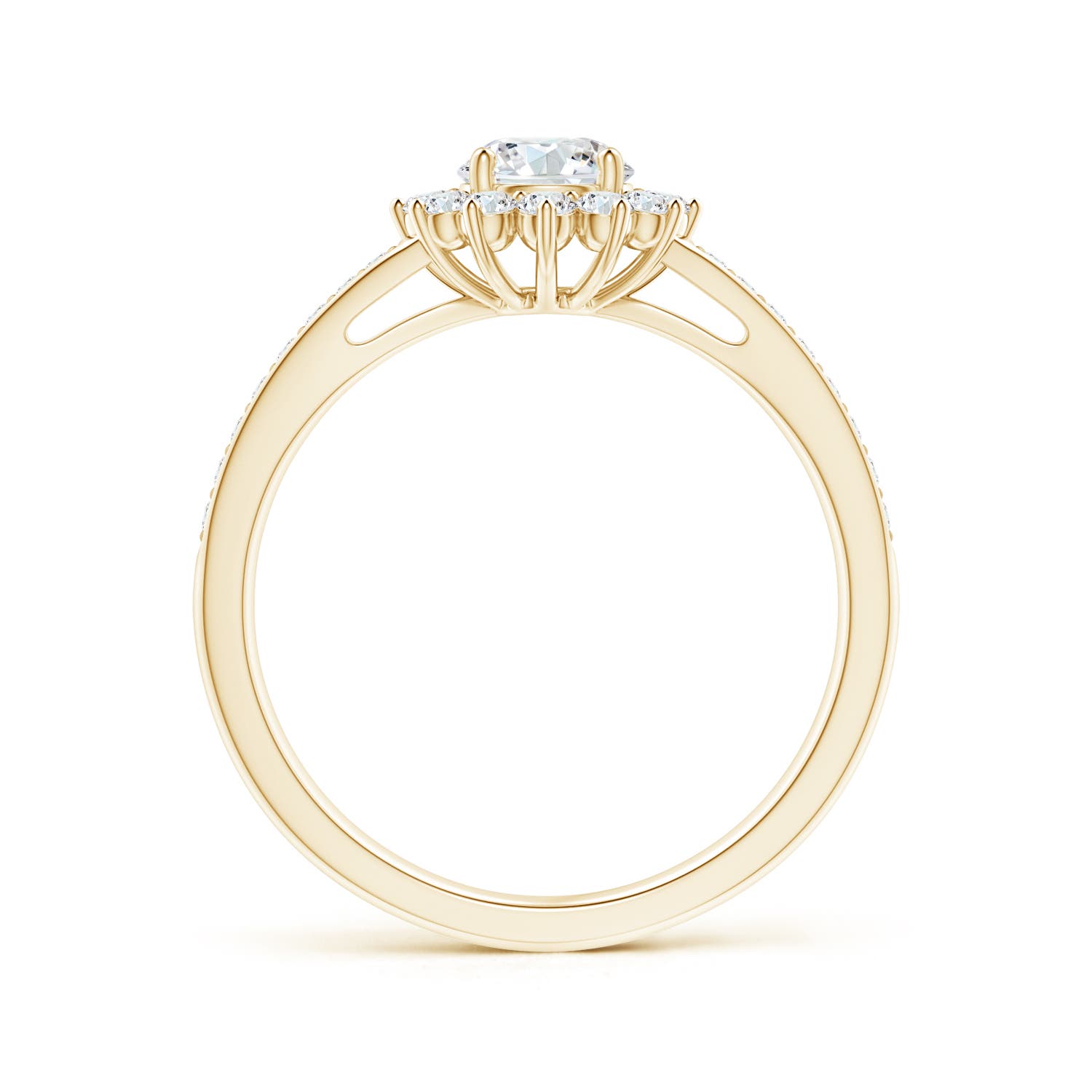 G, VS2 / 0.76 CT / 14 KT Yellow Gold