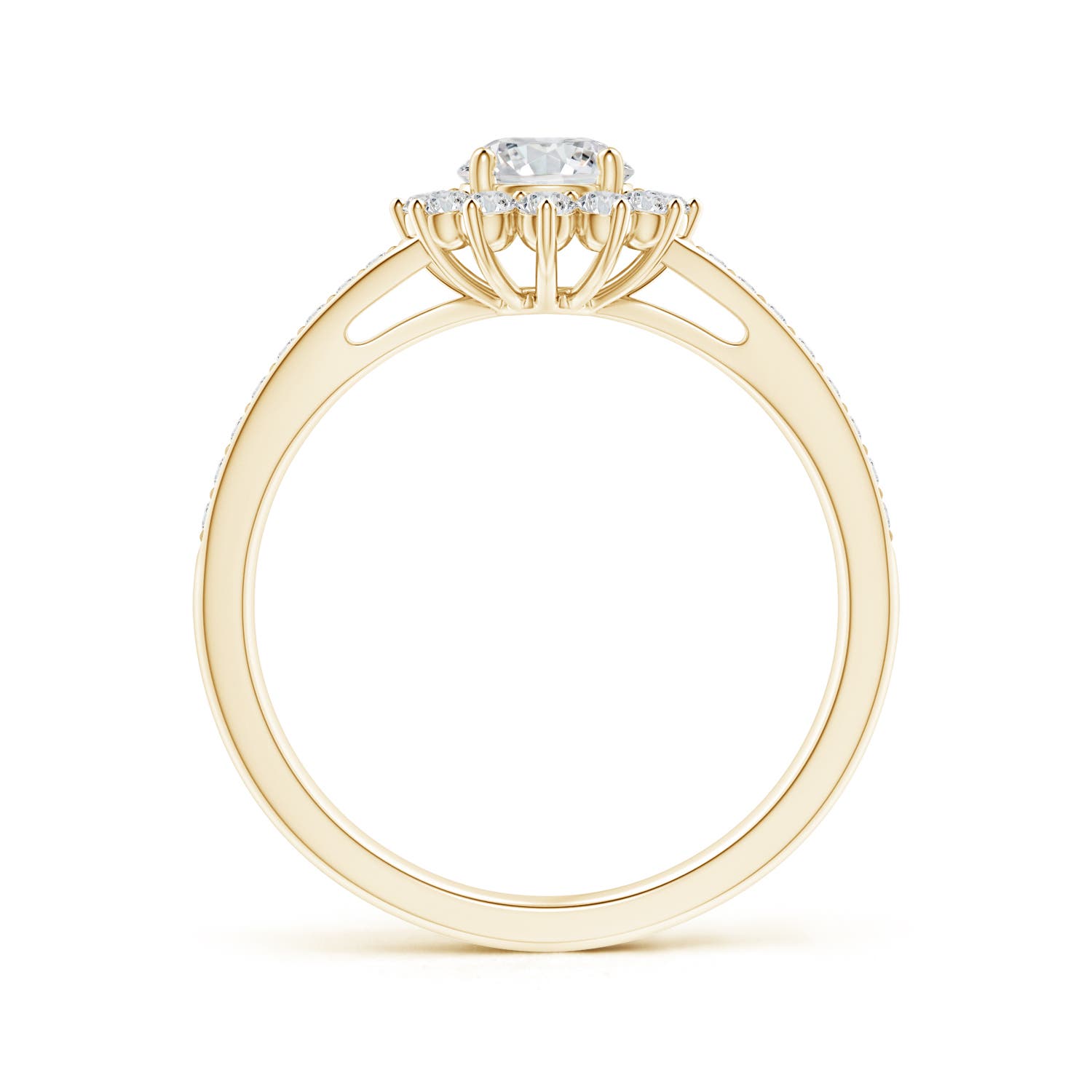 H, SI2 / 0.76 CT / 14 KT Yellow Gold