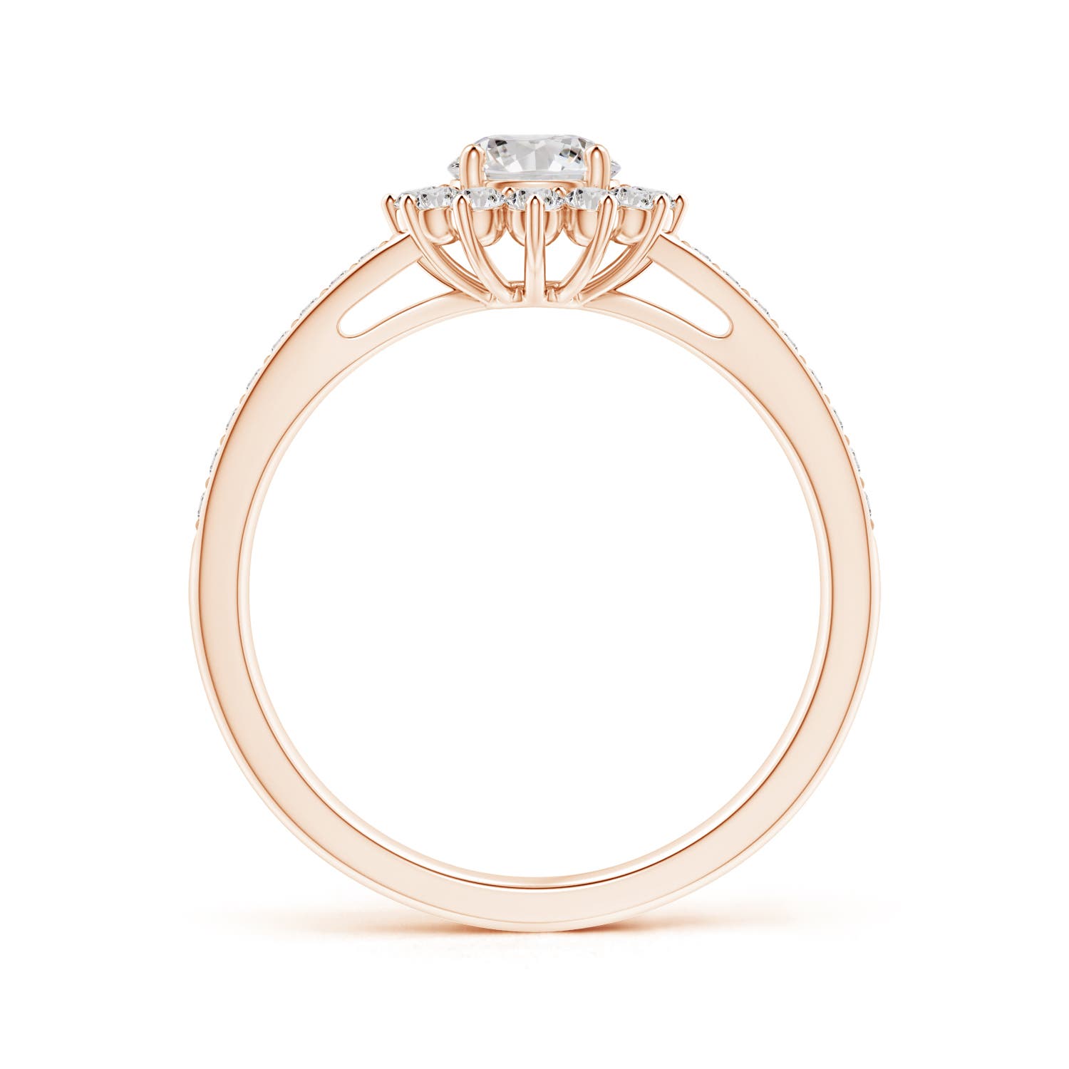 I-J, I1-I2 / 0.76 CT / 14 KT Rose Gold