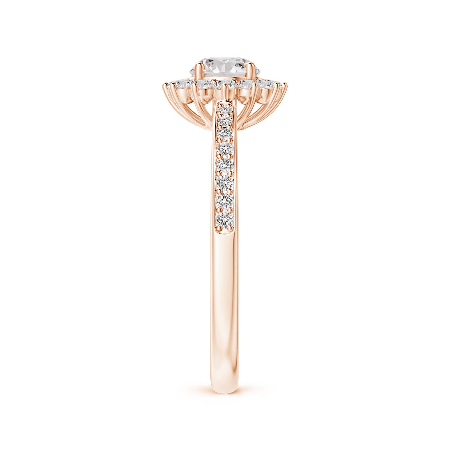 I-J, I1-I2 / 0.76 CT / 14 KT Rose Gold