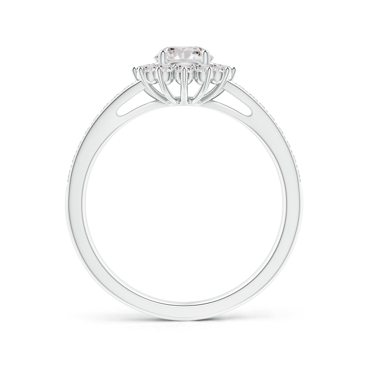 I-J, I1-I2 / 0.76 CT / 14 KT White Gold