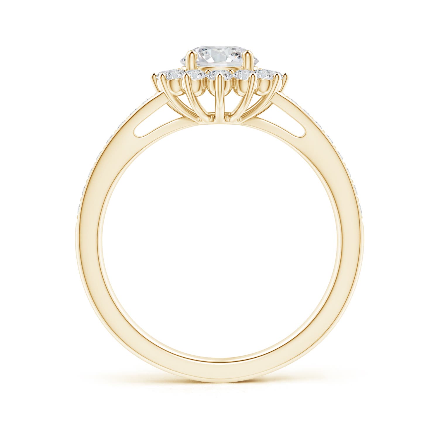 H, SI2 / 0.99 CT / 14 KT Yellow Gold