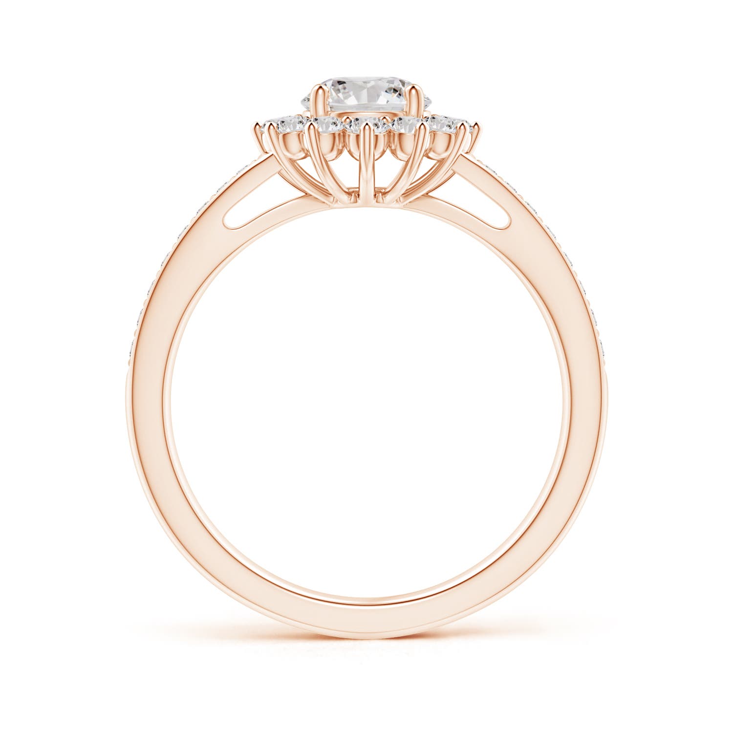 I-J, I1-I2 / 0.99 CT / 14 KT Rose Gold