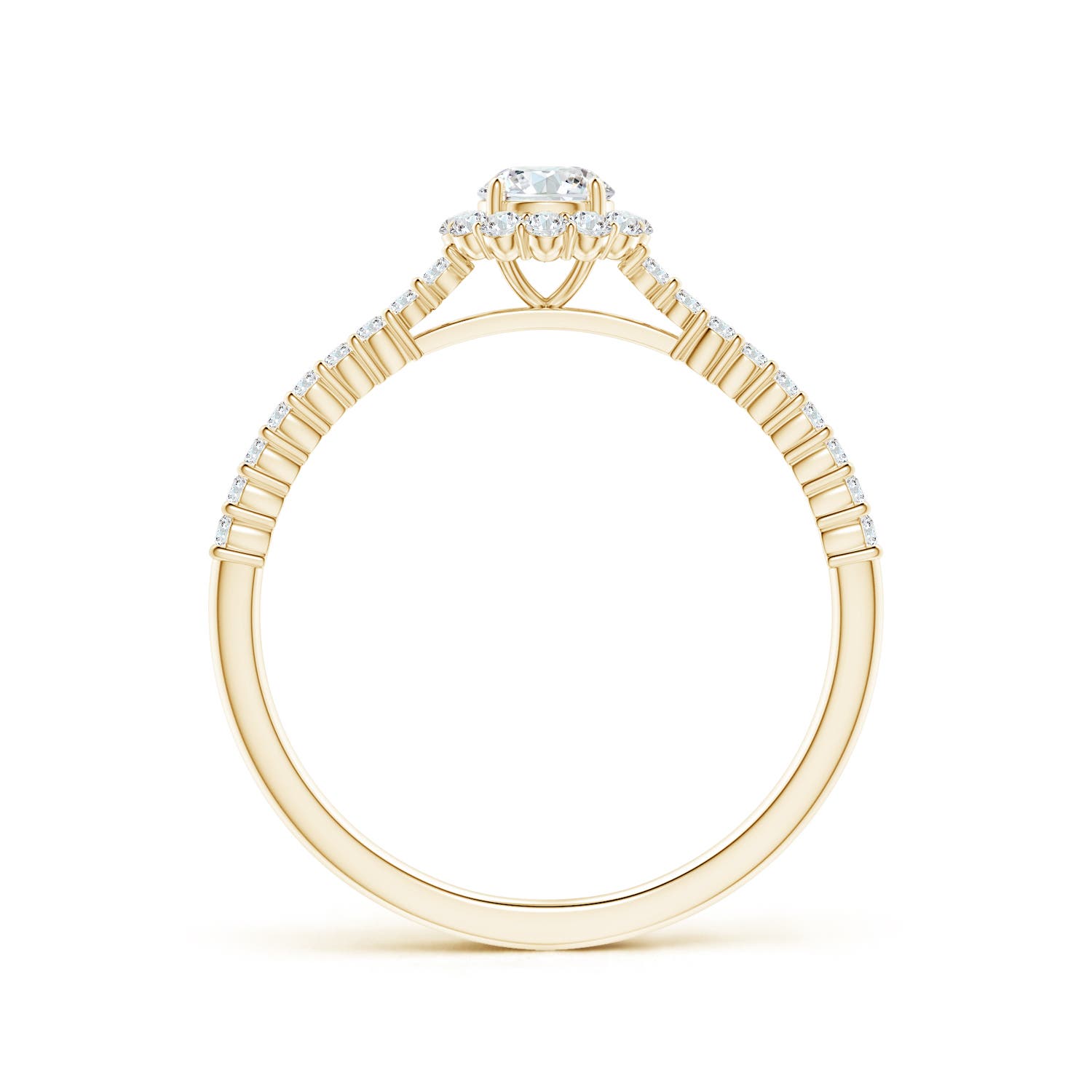 G, VS2 / 0.49 CT / 14 KT Yellow Gold