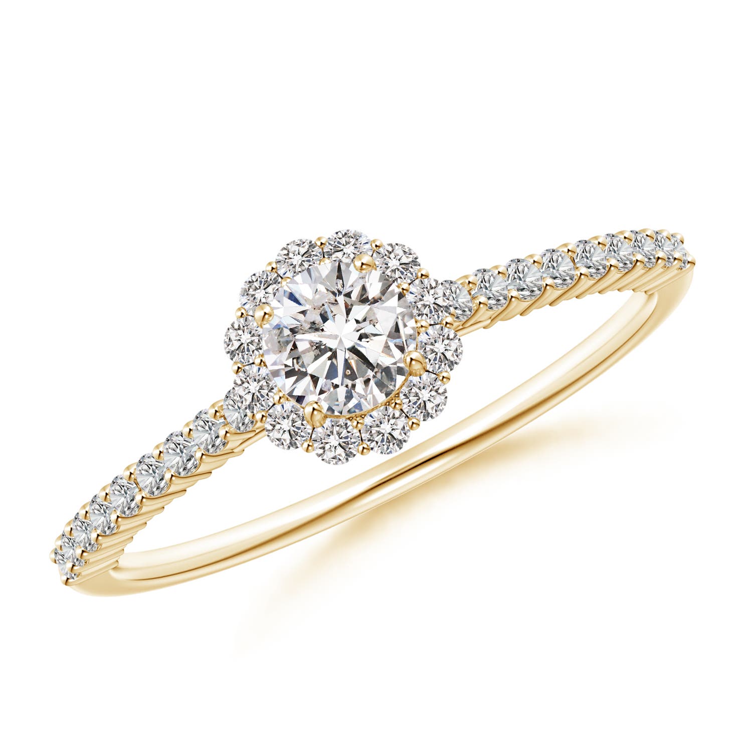 I-J, I1-I2 / 0.49 CT / 14 KT Yellow Gold