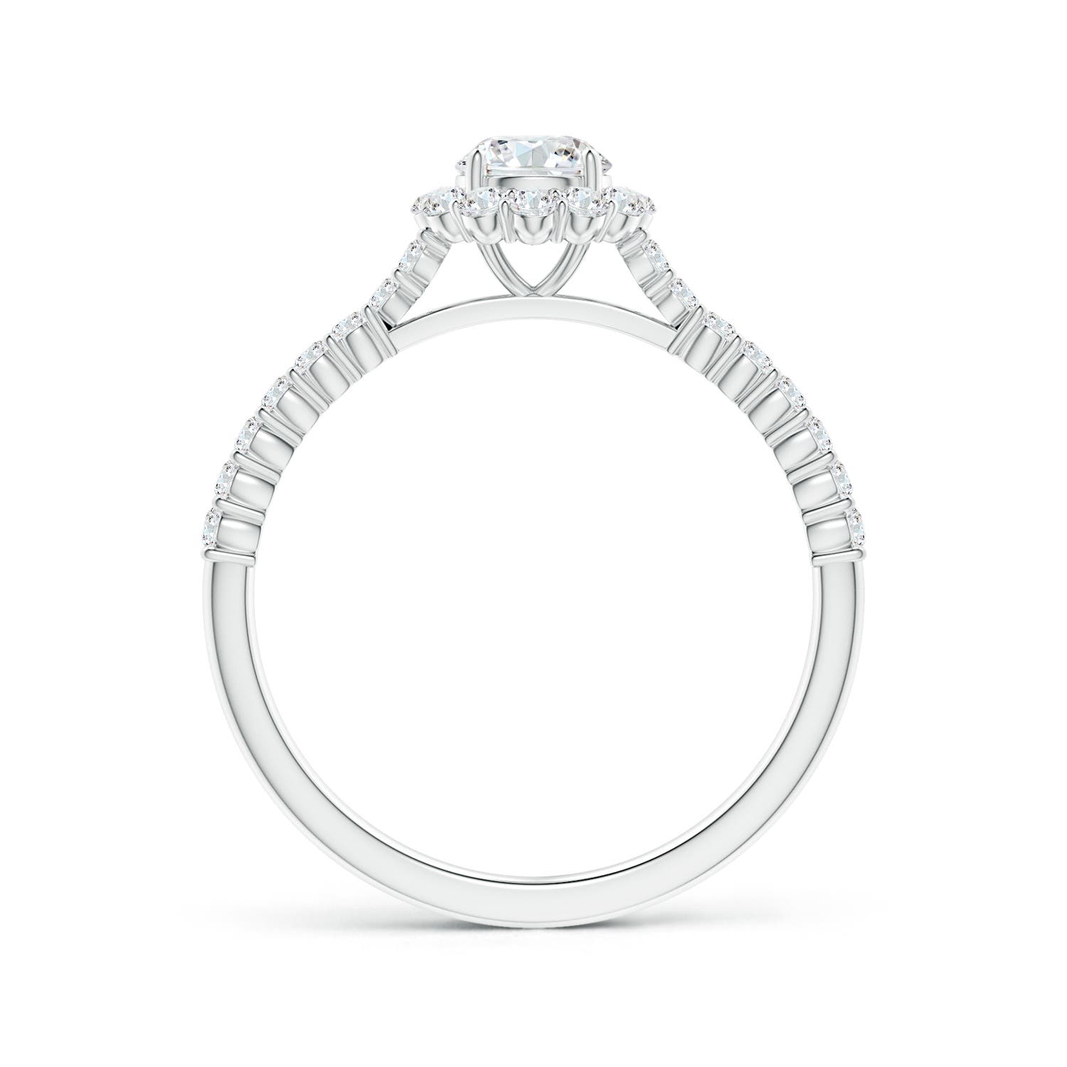 G, VS2 / 0.74 CT / 14 KT White Gold