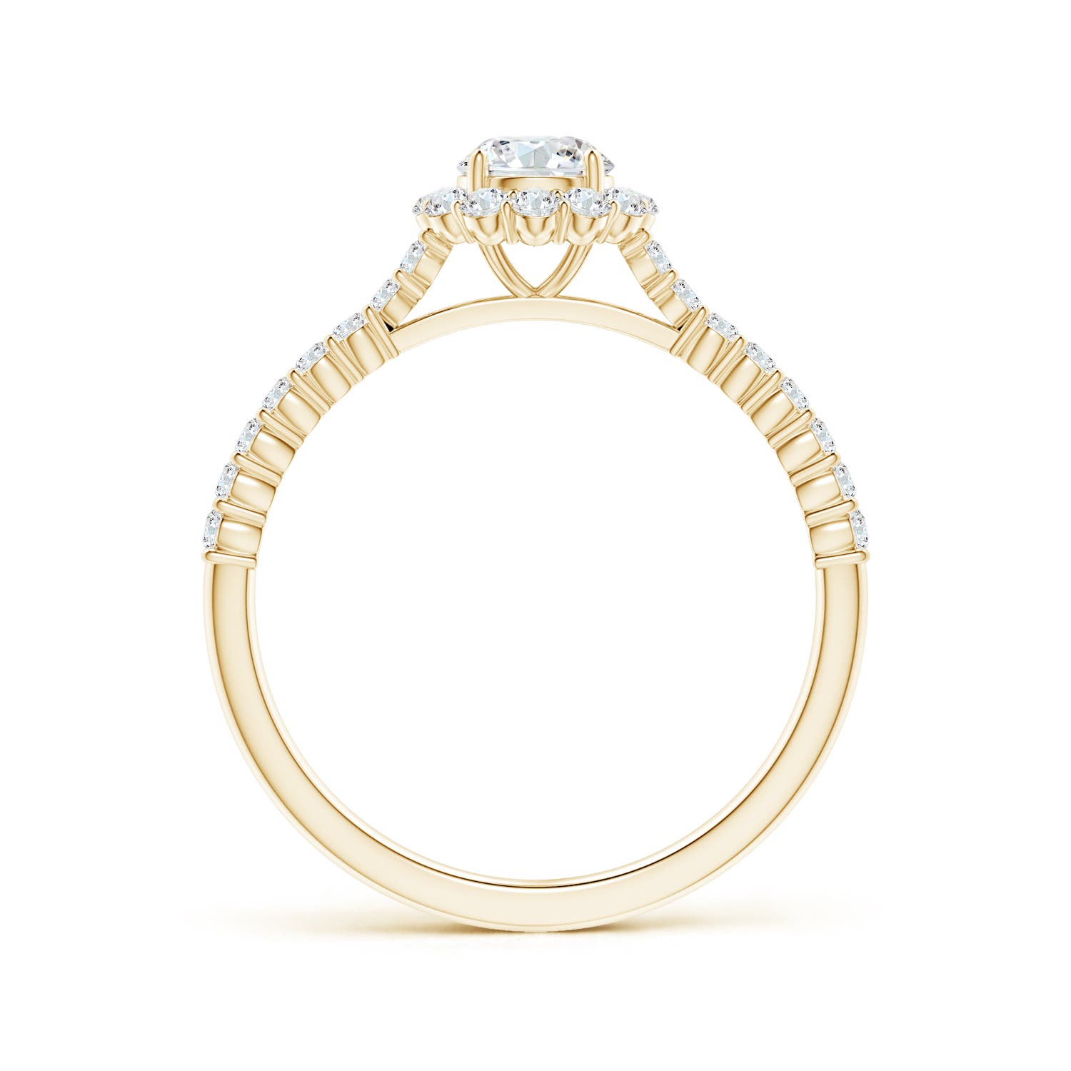 G, VS2 / 0.74 CT / 14 KT Yellow Gold