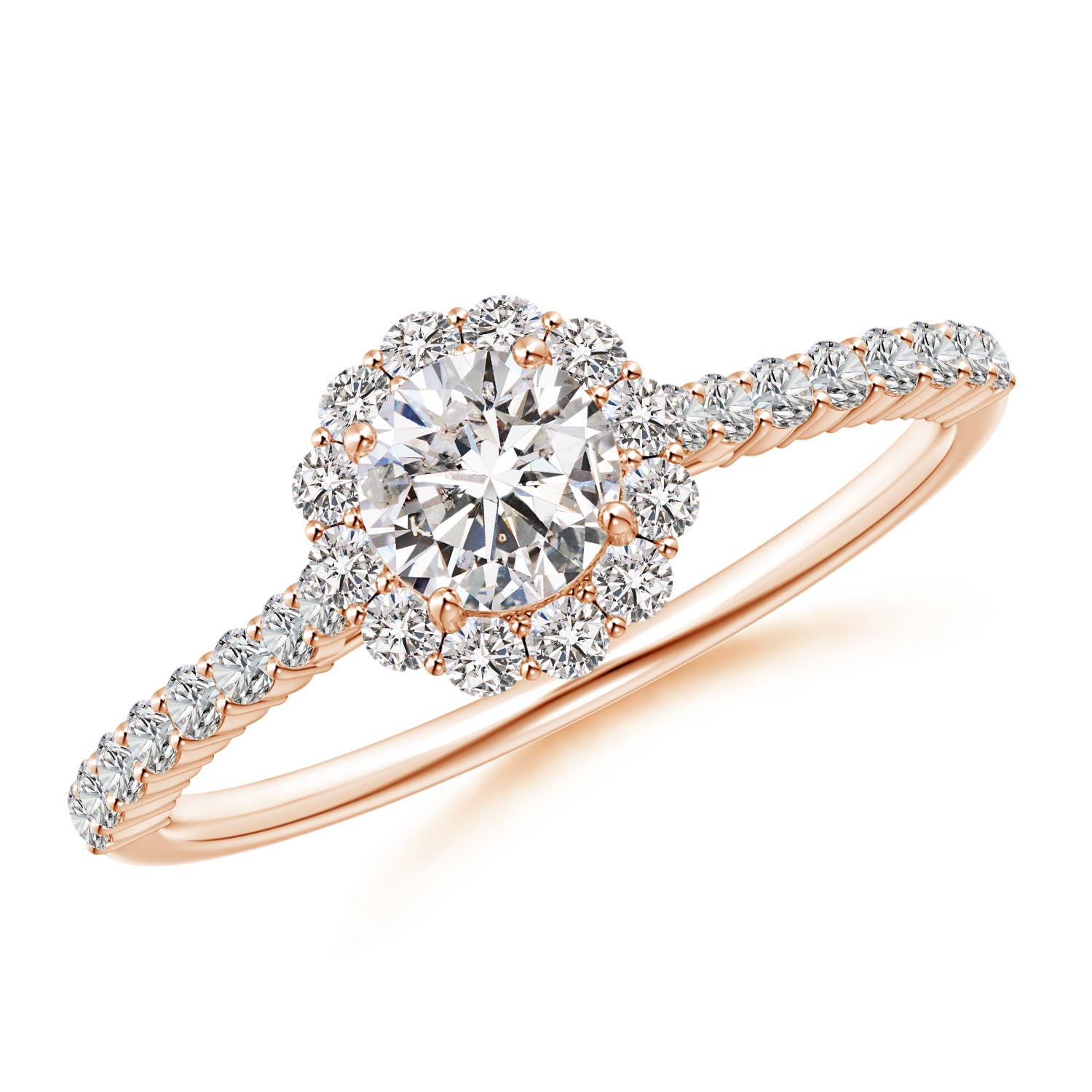 I-J, I1-I2 / 0.74 CT / 14 KT Rose Gold