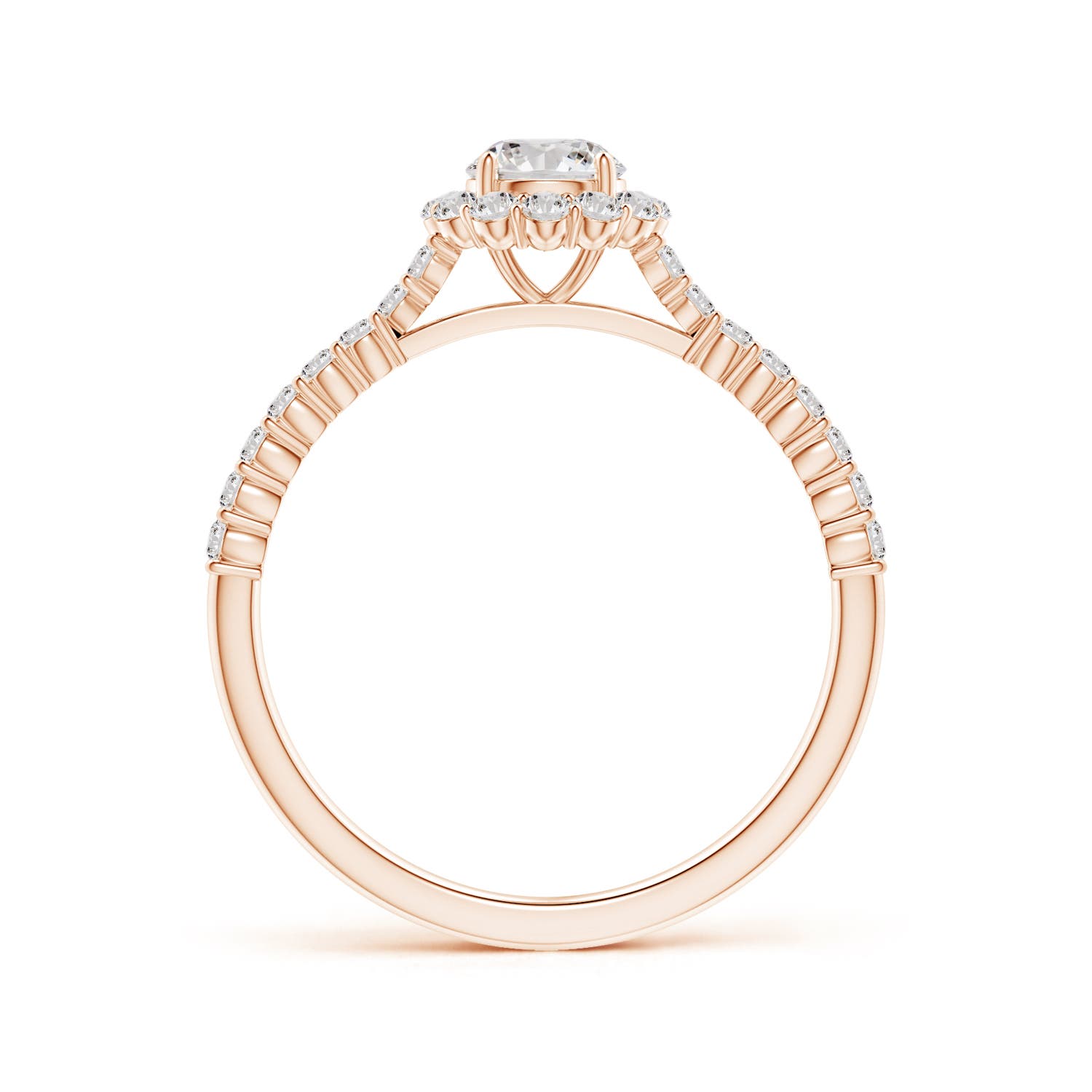 I-J, I1-I2 / 0.74 CT / 14 KT Rose Gold