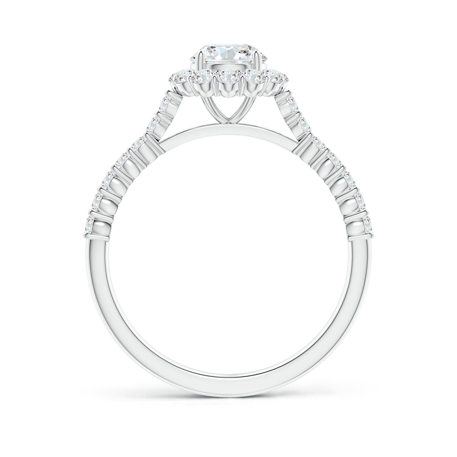 G, VS2 / 1.1 CT / 14 KT White Gold