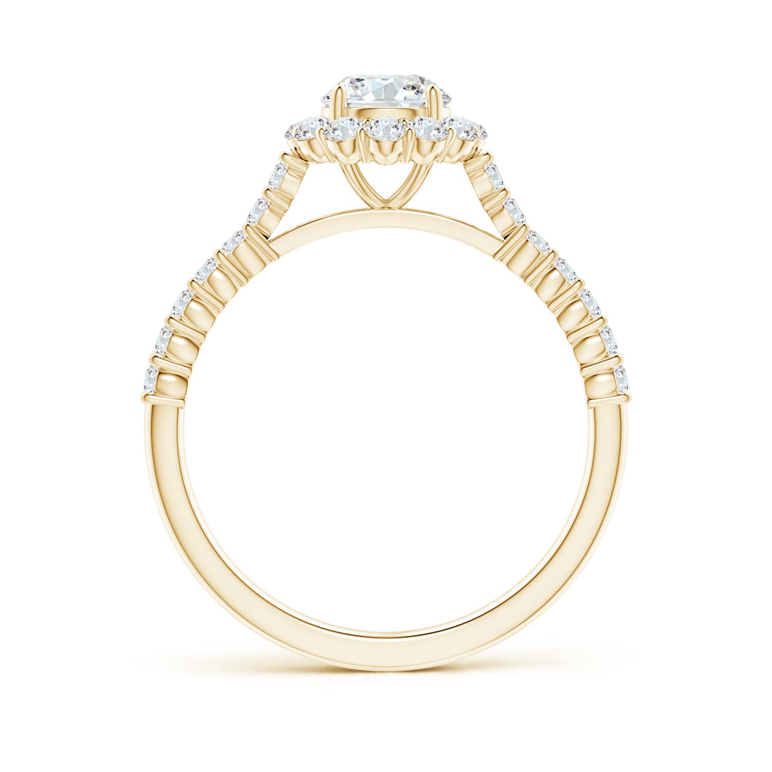 G, VS2 / 1.1 CT / 14 KT Yellow Gold