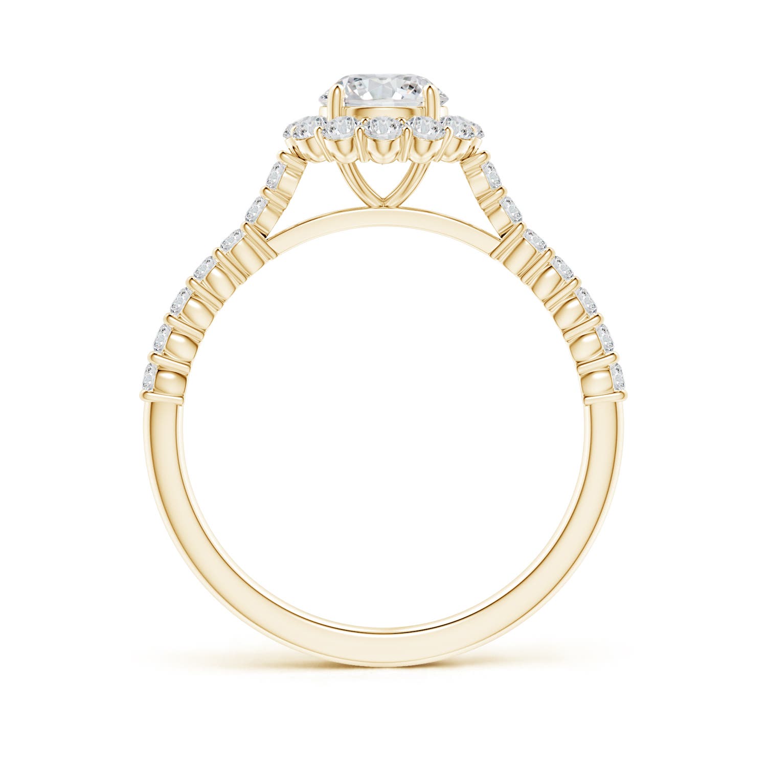 H, SI2 / 1.1 CT / 14 KT Yellow Gold