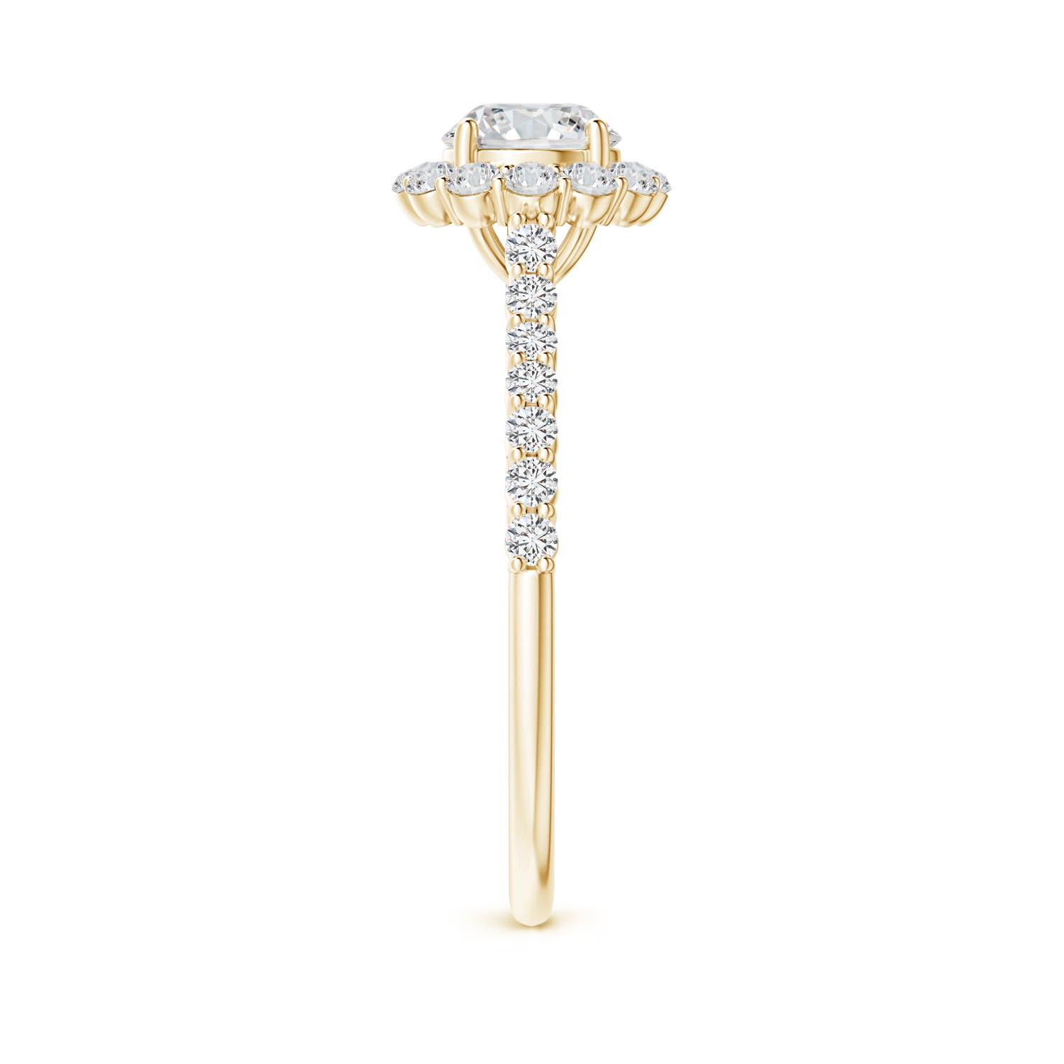 H, SI2 / 1.1 CT / 14 KT Yellow Gold