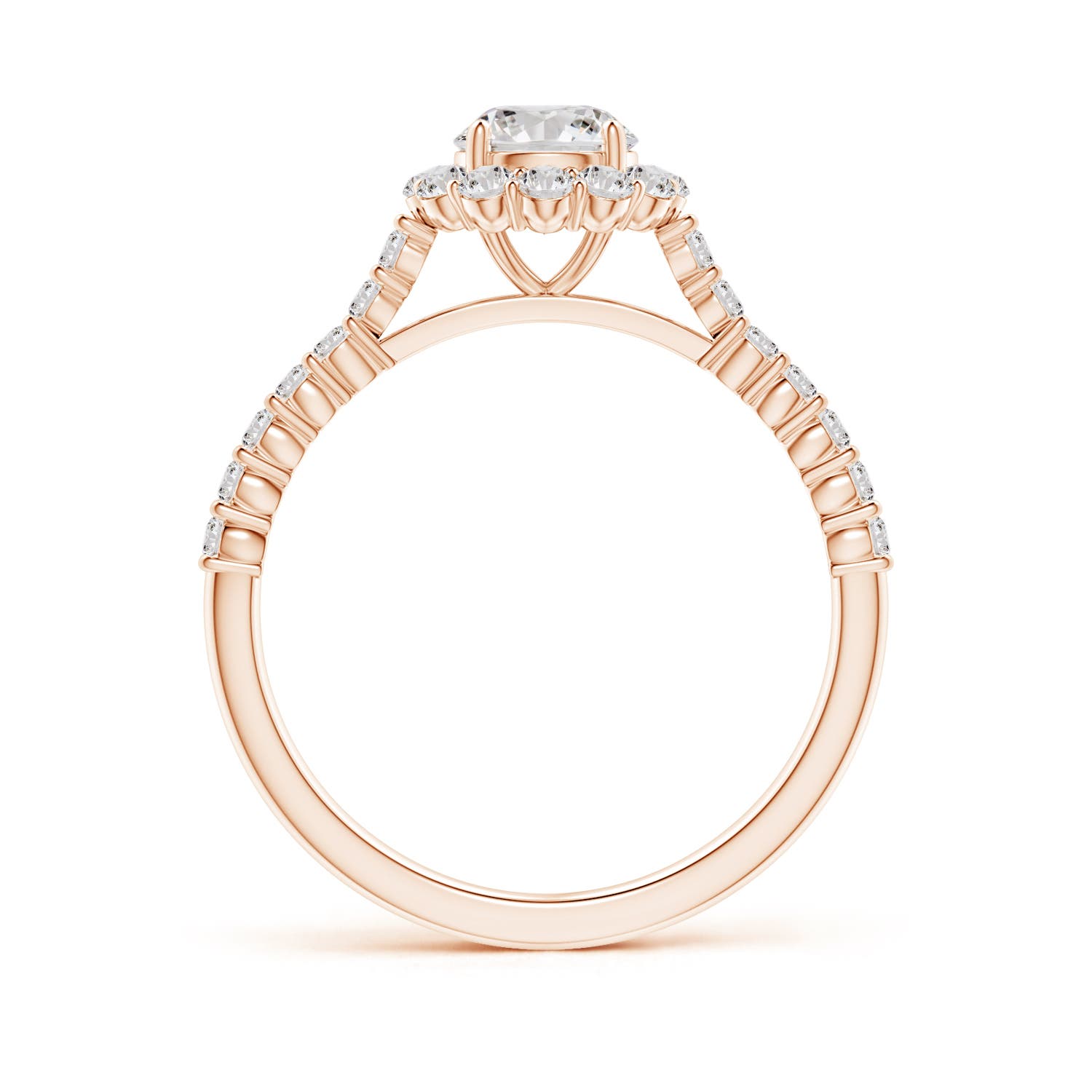 I-J, I1-I2 / 1.1 CT / 14 KT Rose Gold