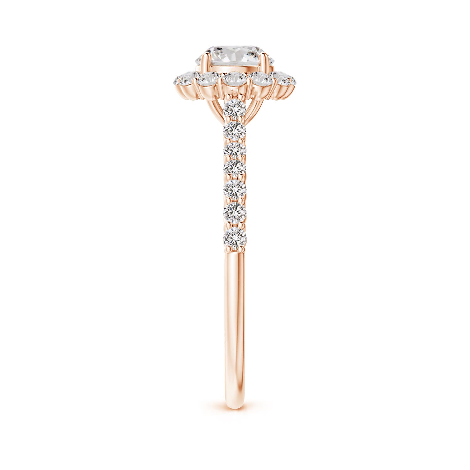 I-J, I1-I2 / 1.1 CT / 14 KT Rose Gold