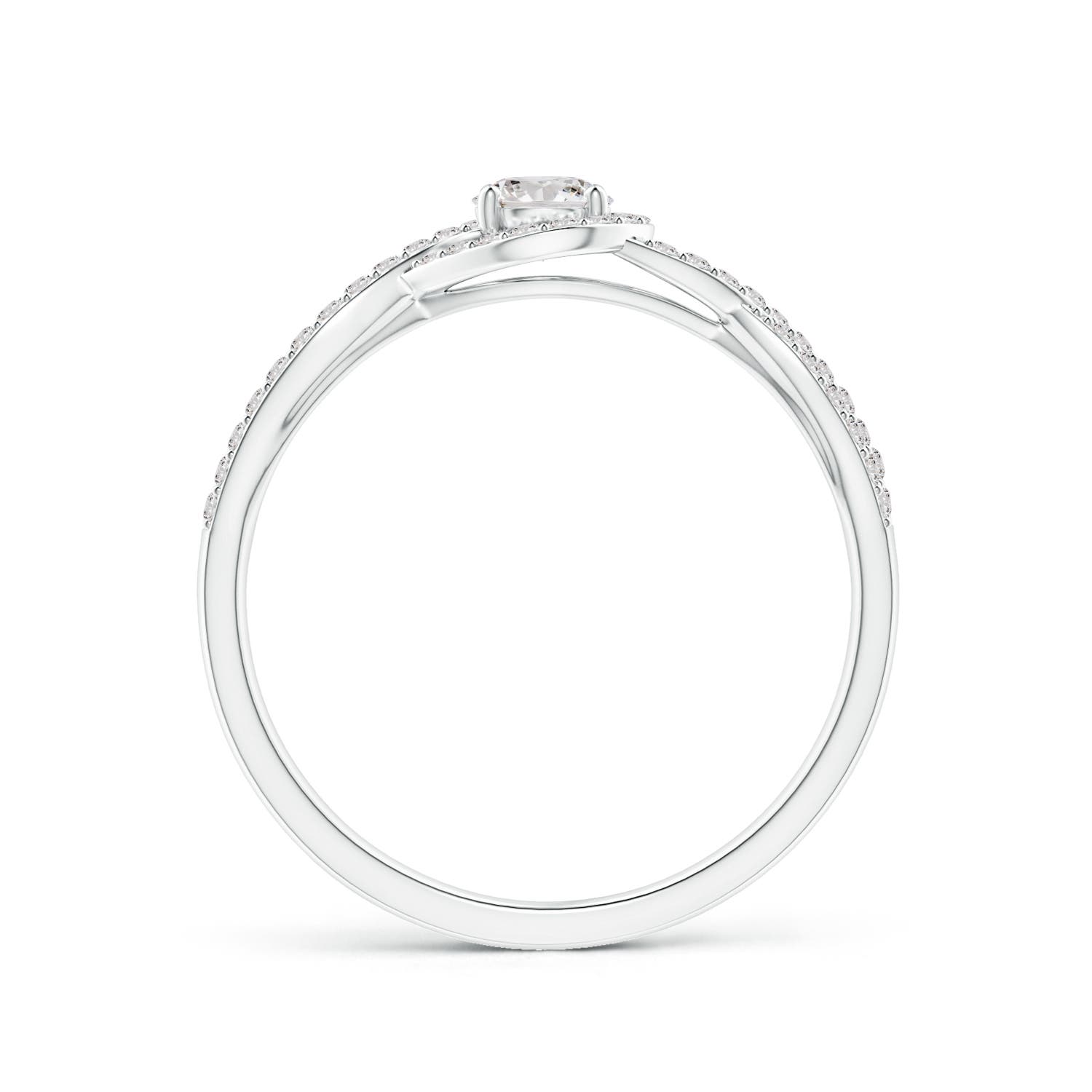 I-J, I1-I2 / 0.49 CT / 14 KT White Gold