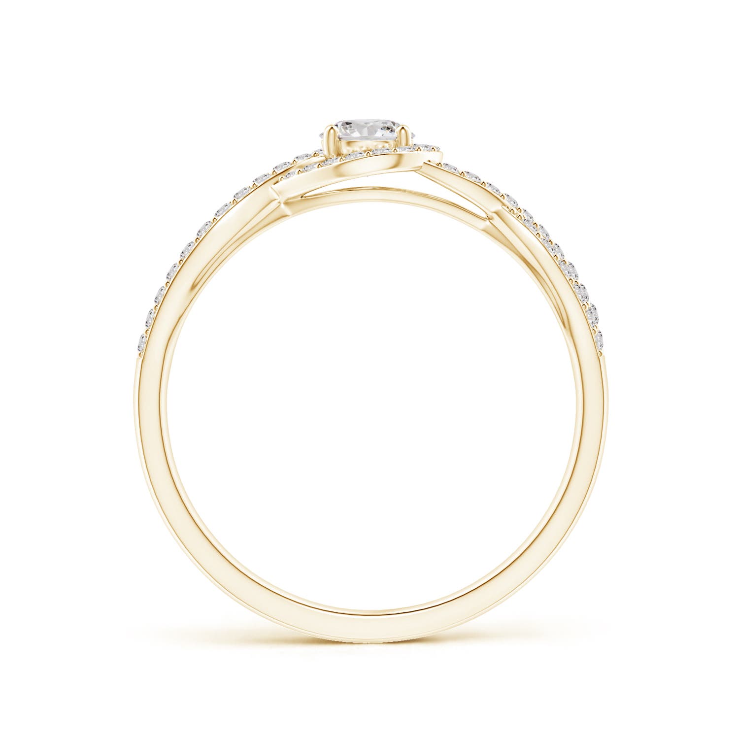 I-J, I1-I2 / 0.49 CT / 14 KT Yellow Gold