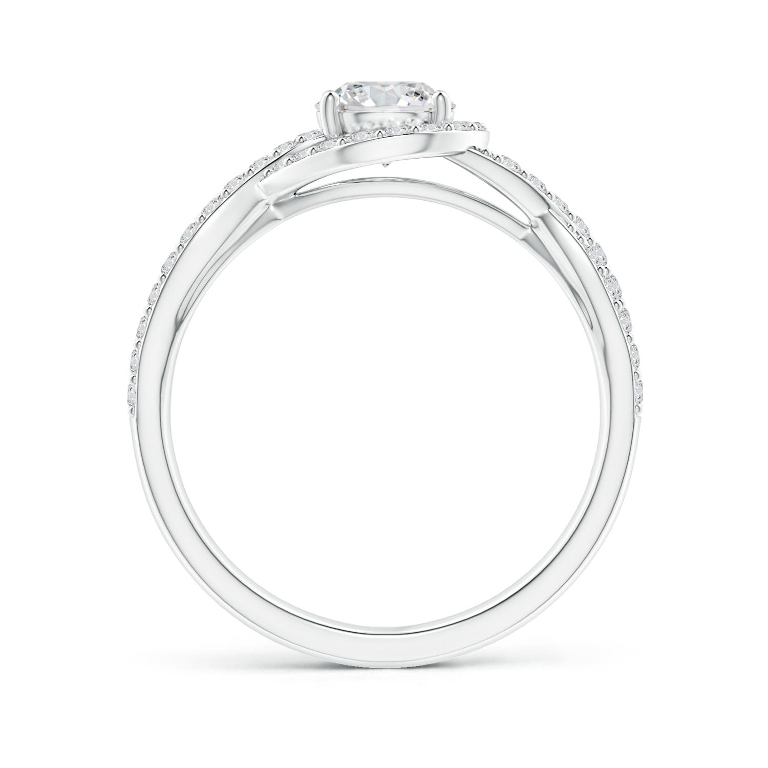 H, SI2 / 1.03 CT / 14 KT White Gold