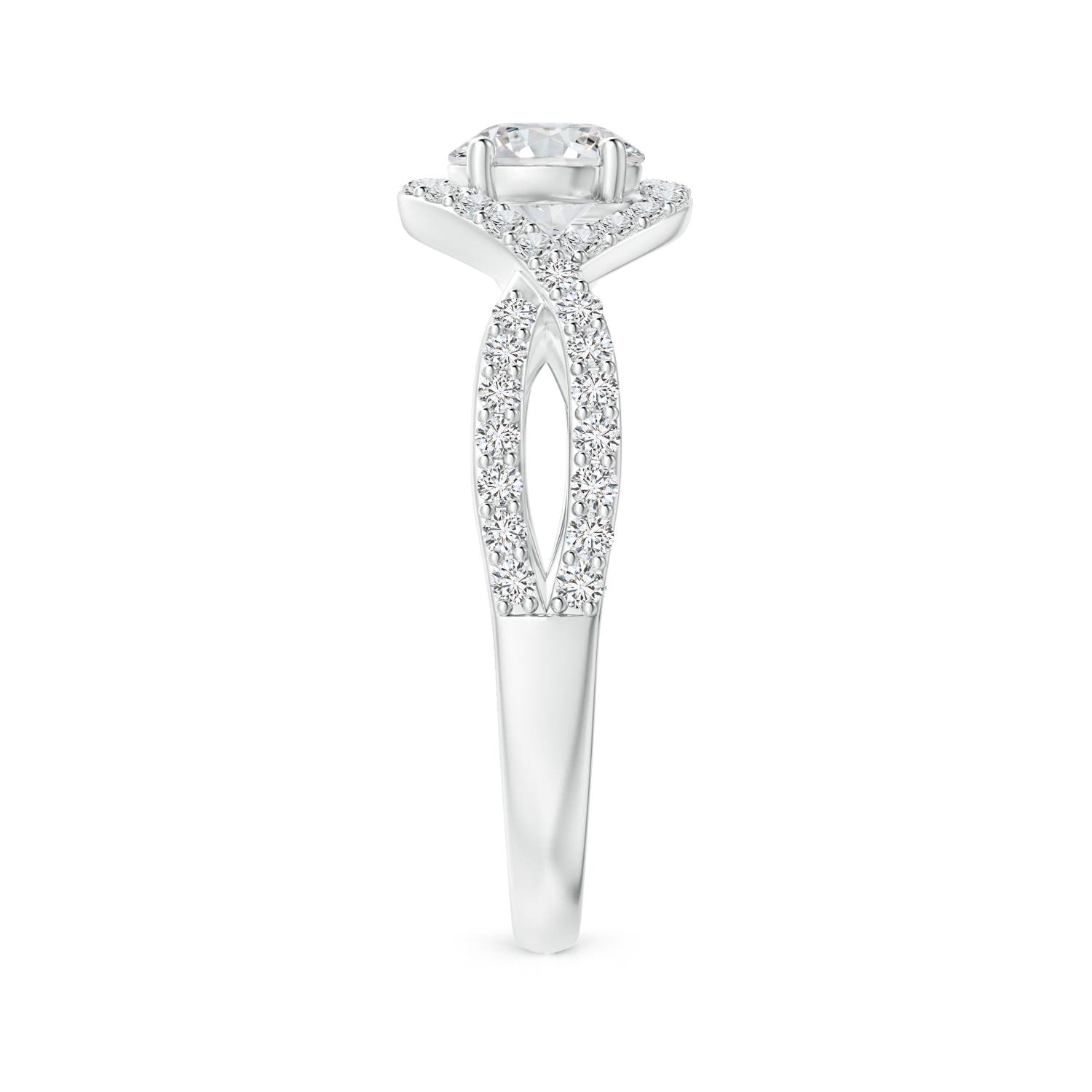 H, SI2 / 1.03 CT / 14 KT White Gold