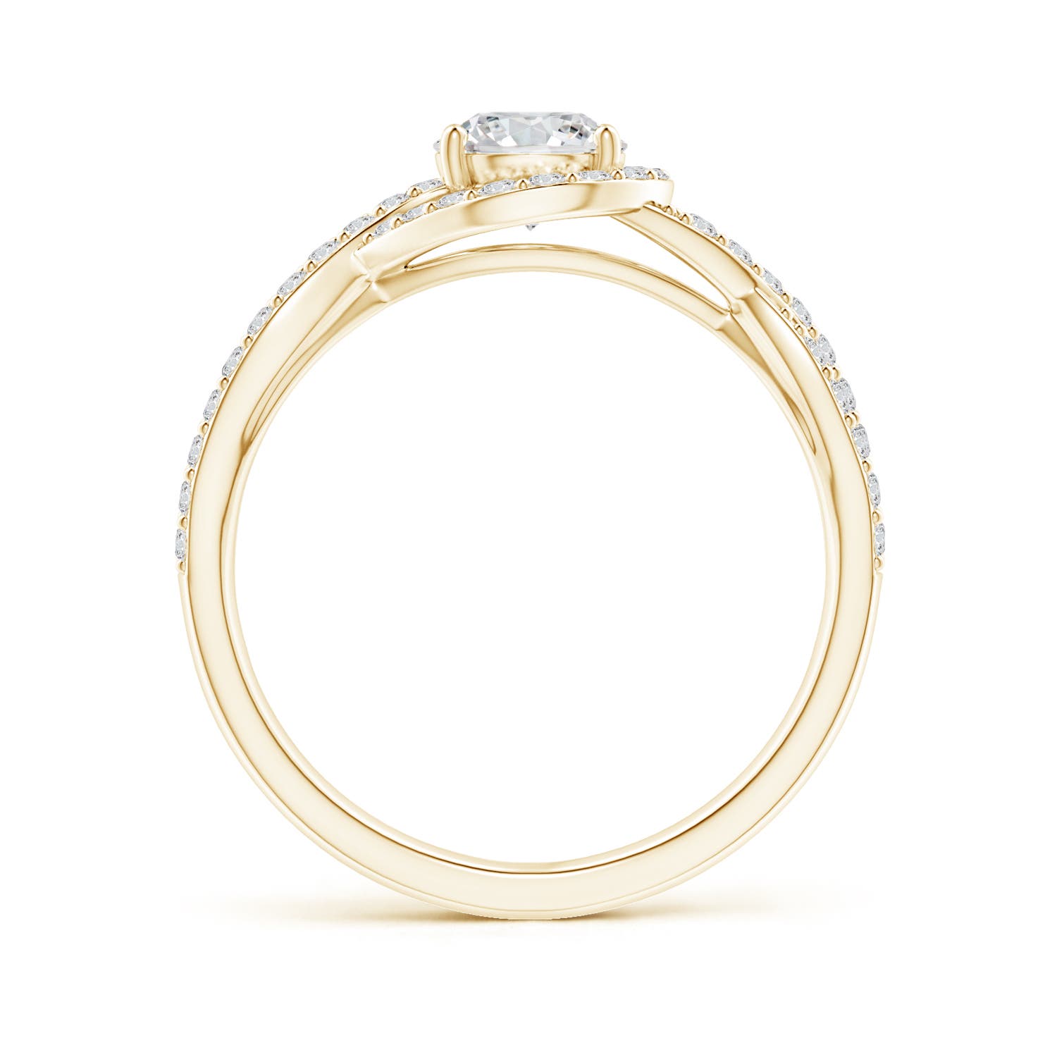 H, SI2 / 1.03 CT / 14 KT Yellow Gold