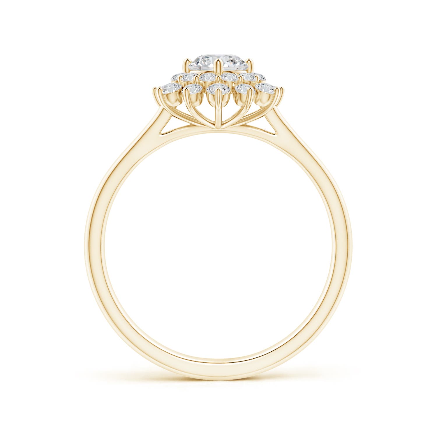 H, SI2 / 0.76 CT / 14 KT Yellow Gold