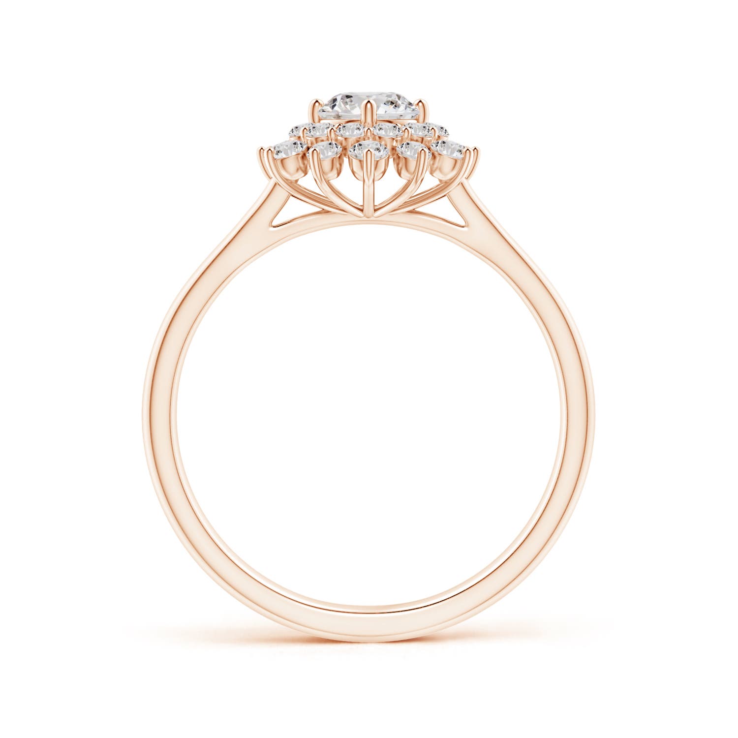 I-J, I1-I2 / 0.76 CT / 14 KT Rose Gold