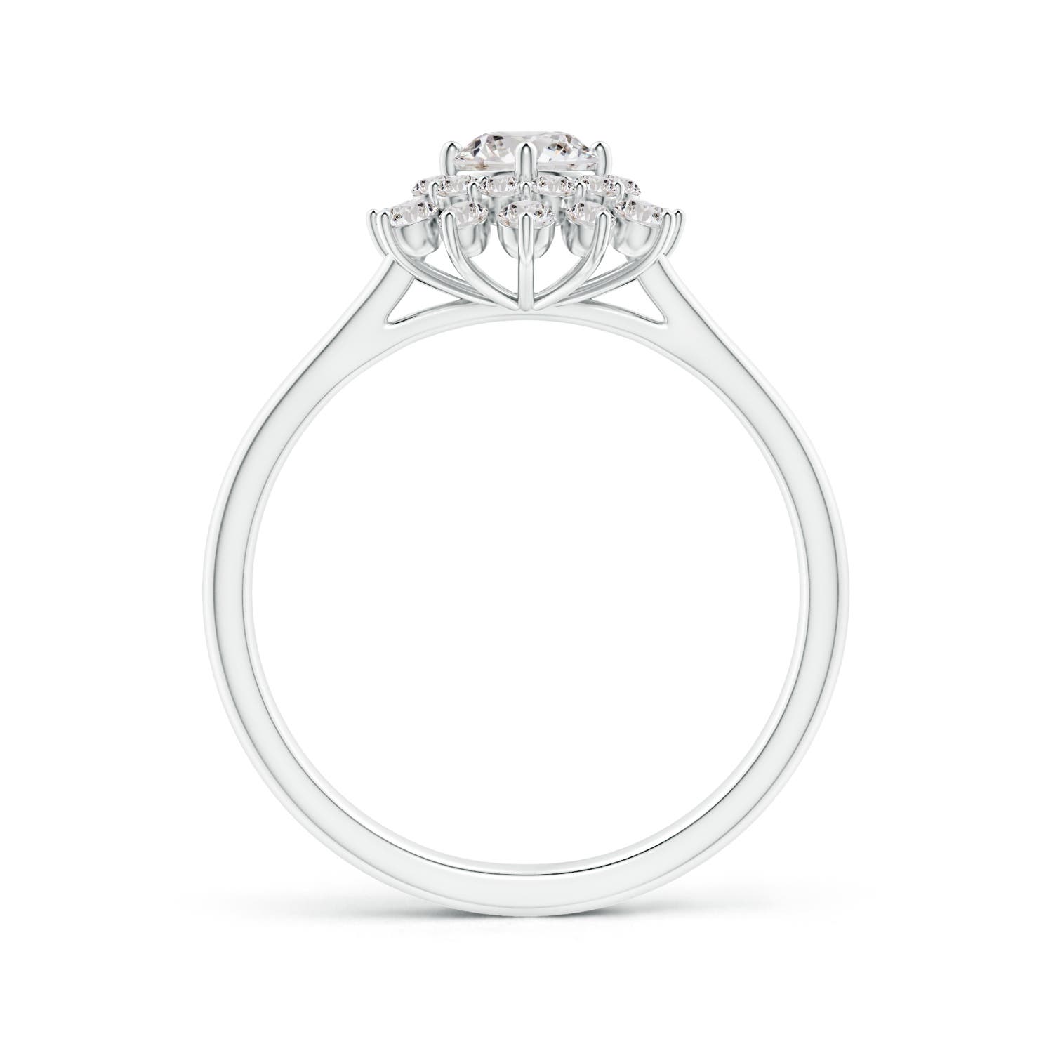 I-J, I1-I2 / 0.76 CT / 14 KT White Gold