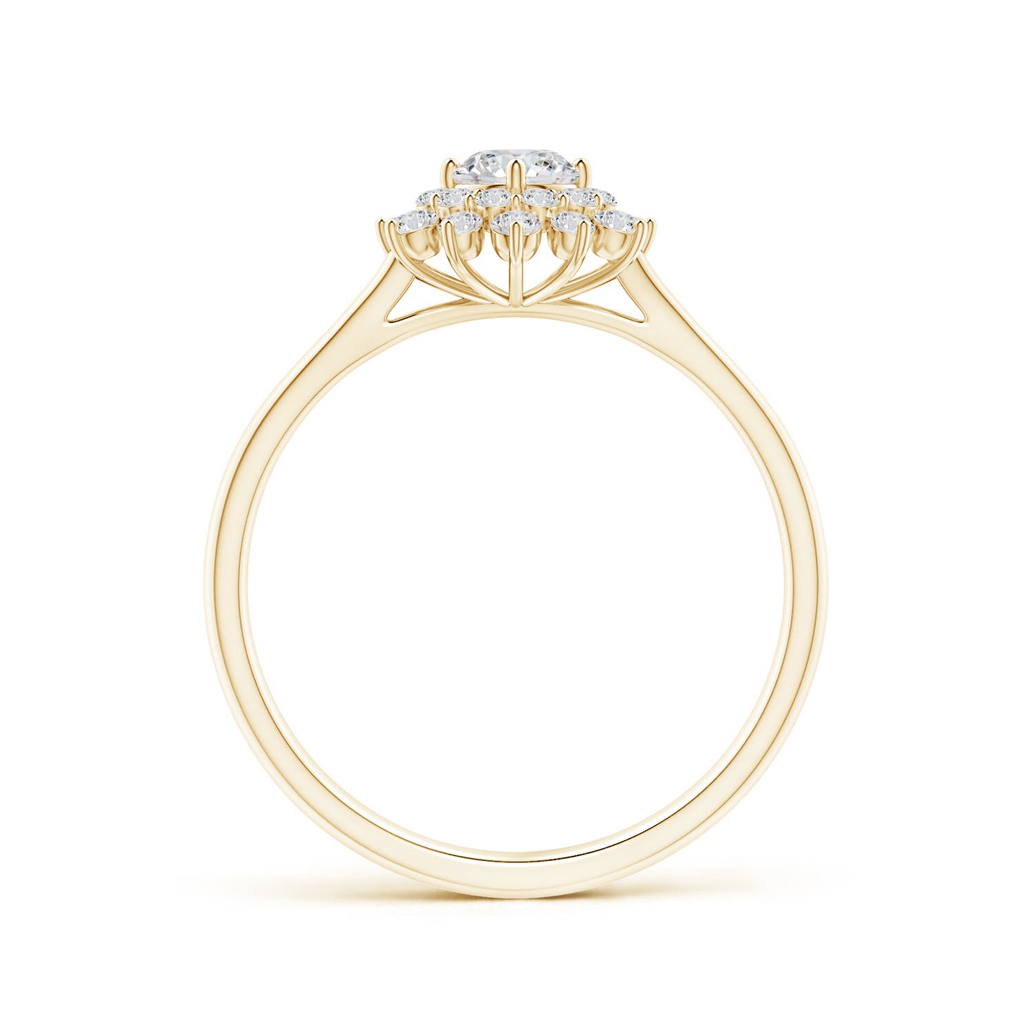 H, SI2 / 0.49 CT / 14 KT Yellow Gold