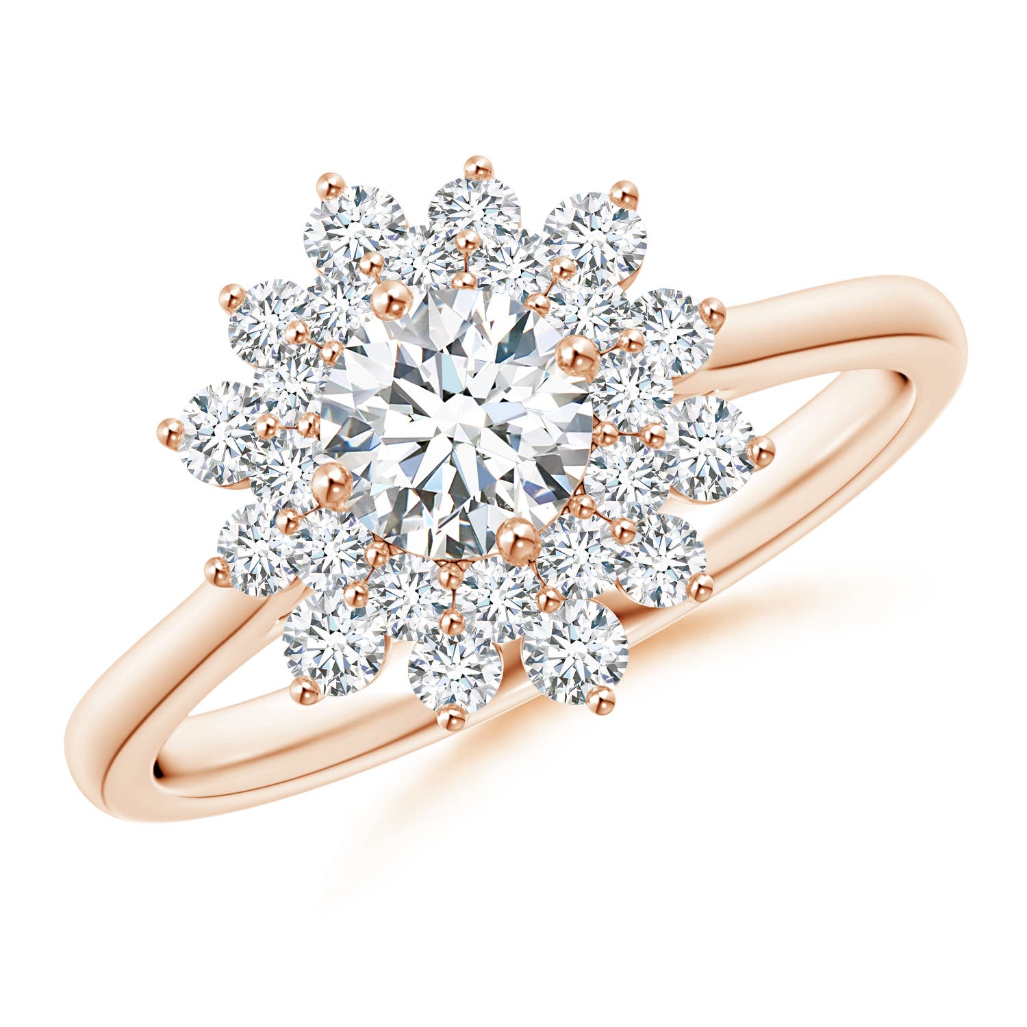 F-G, VS / 1.03 CT / 14 KT Rose Gold