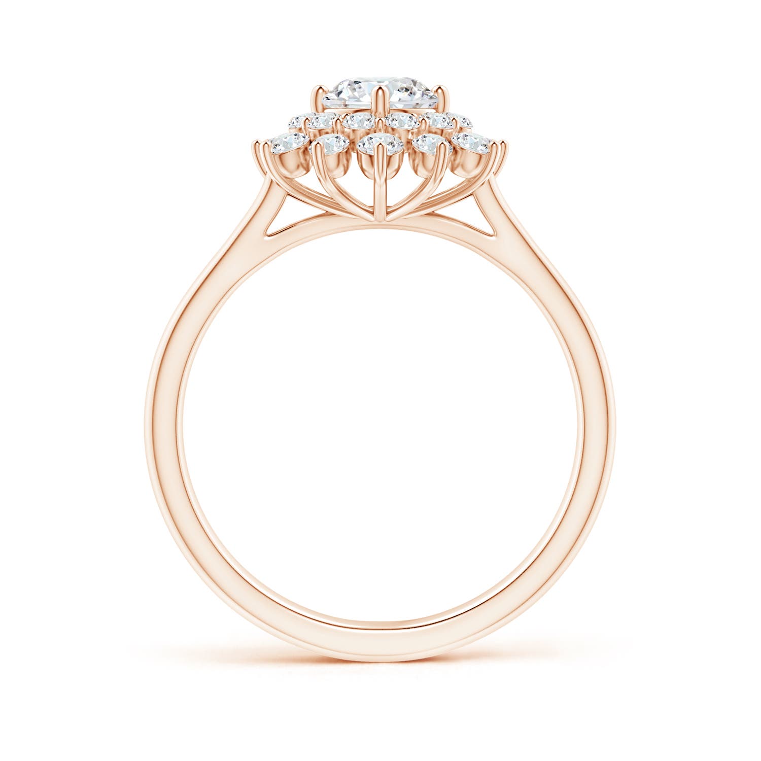 F-G, VS / 1.03 CT / 14 KT Rose Gold