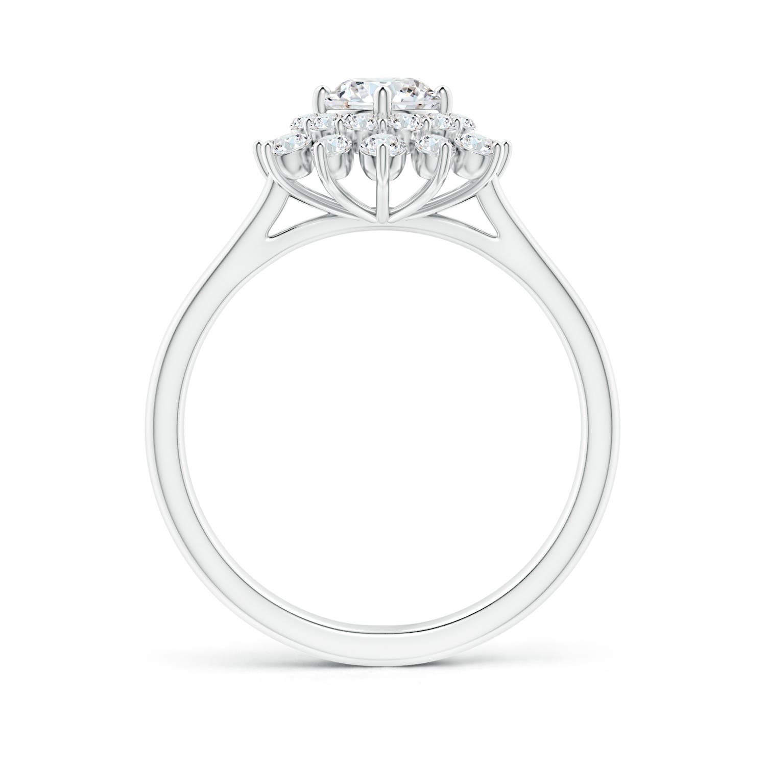 F-G, VS / 1.03 CT / 14 KT White Gold