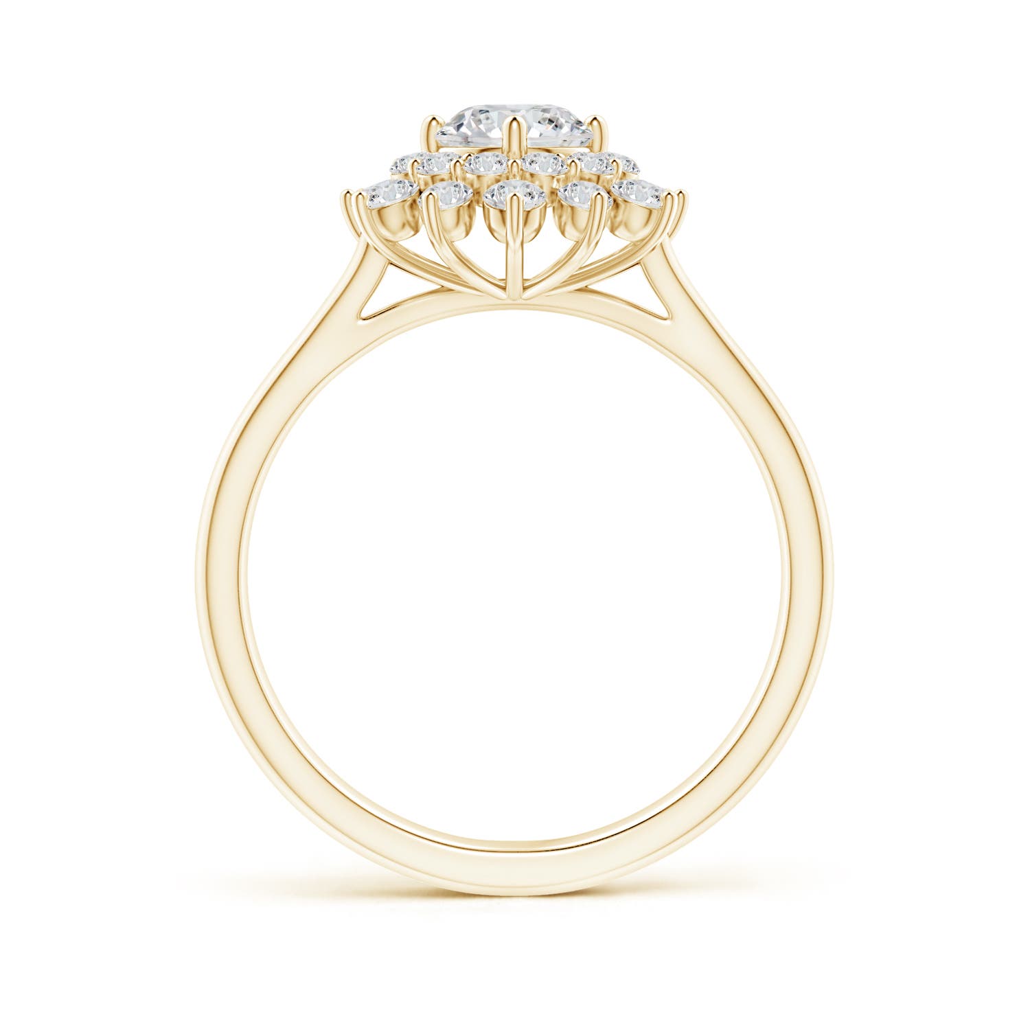 H, SI2 / 1.03 CT / 14 KT Yellow Gold