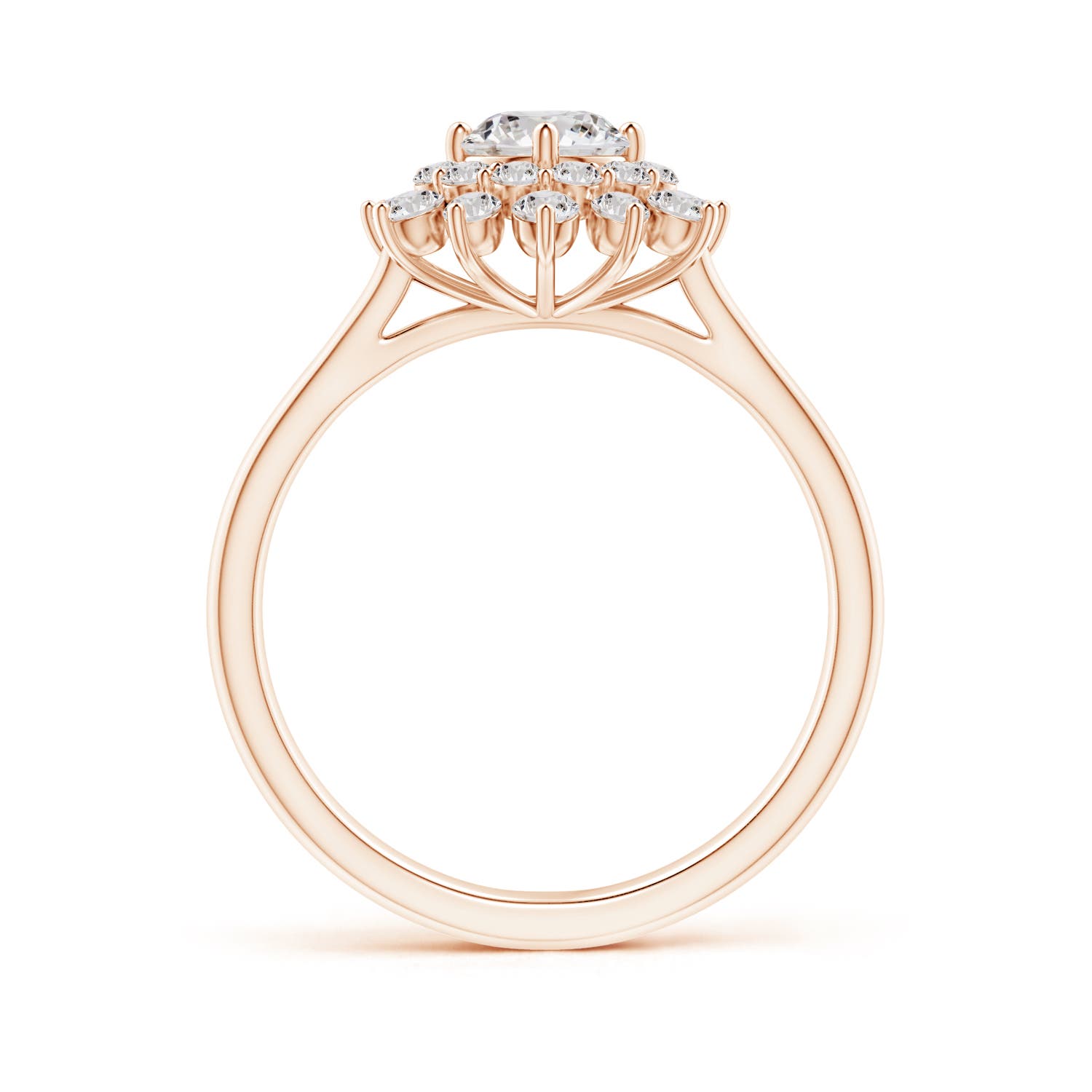 I-J, I1-I2 / 1.03 CT / 14 KT Rose Gold