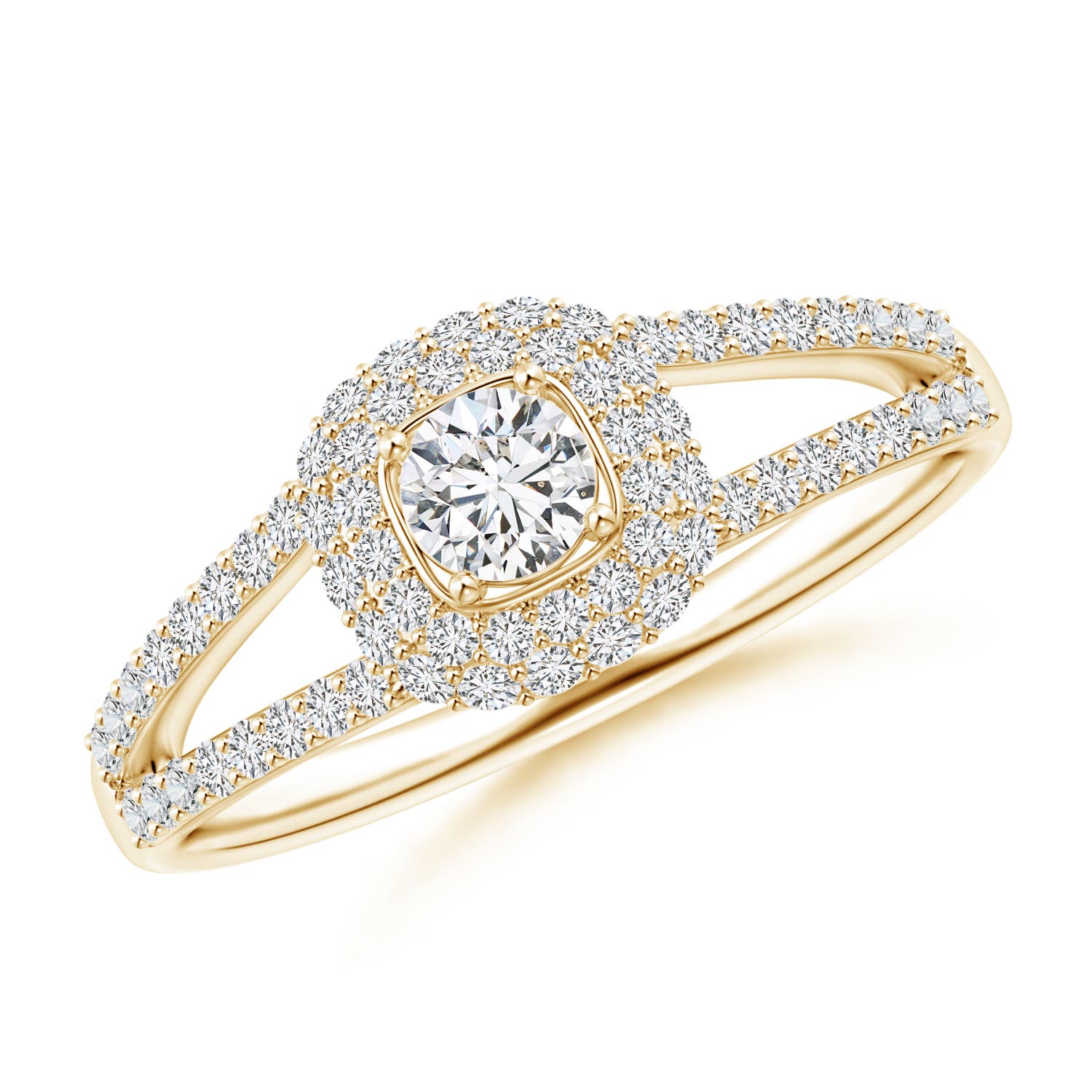 H, SI2 / 0.5 CT / 14 KT Yellow Gold