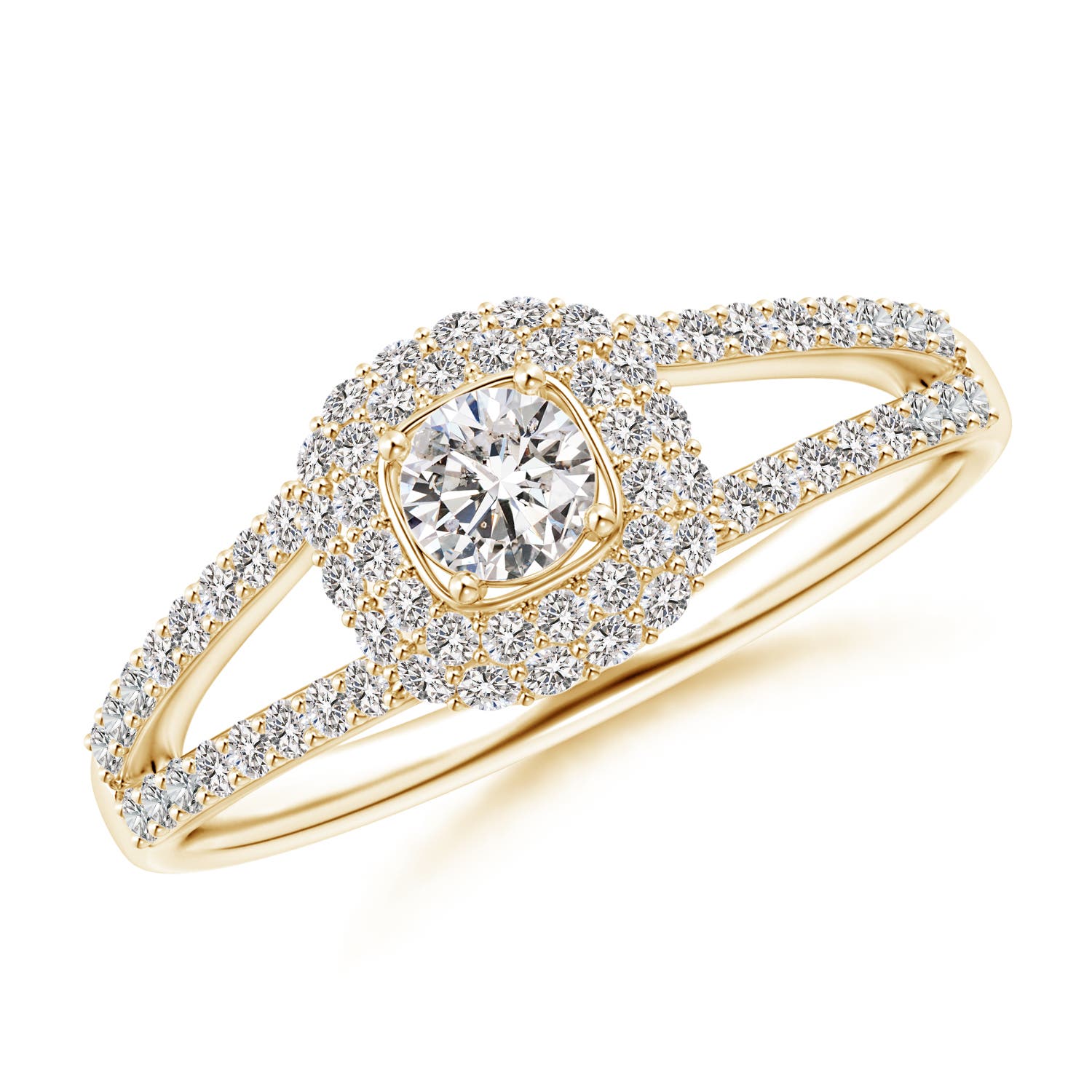 I-J, I1-I2 / 0.5 CT / 14 KT Yellow Gold