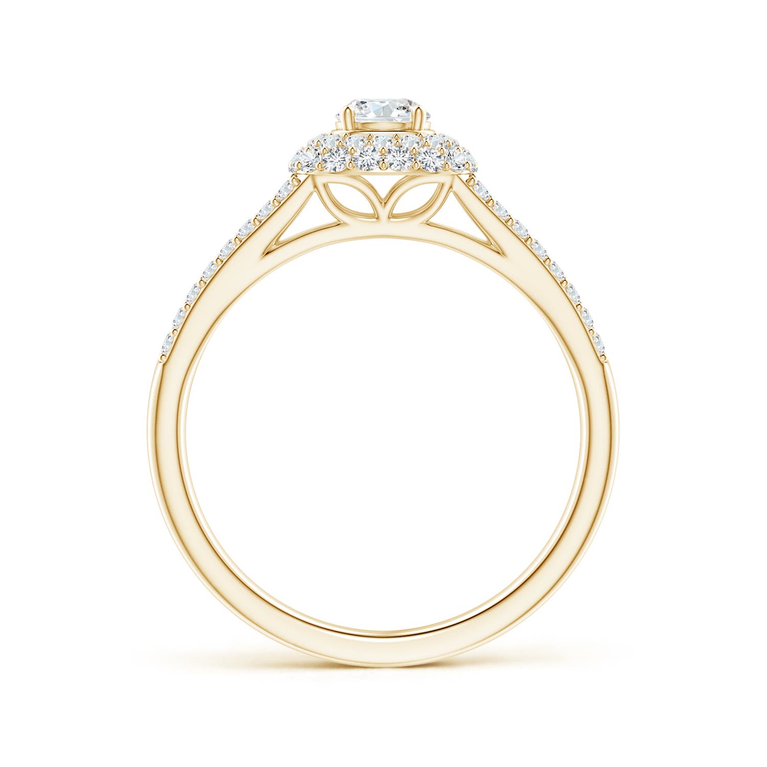 G, VS2 / 0.77 CT / 14 KT Yellow Gold