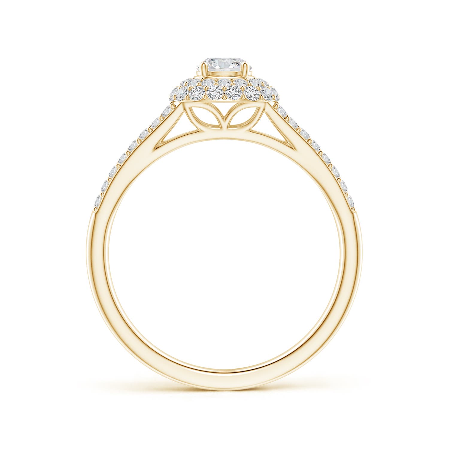 H, SI2 / 0.77 CT / 14 KT Yellow Gold