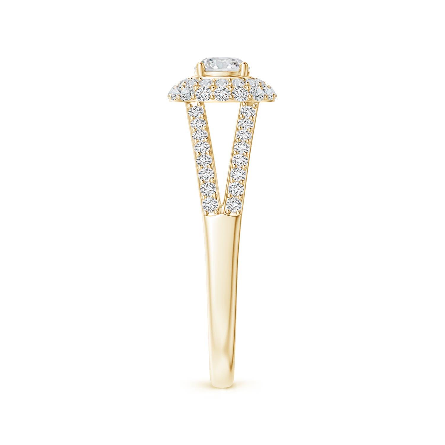 H, SI2 / 0.77 CT / 14 KT Yellow Gold