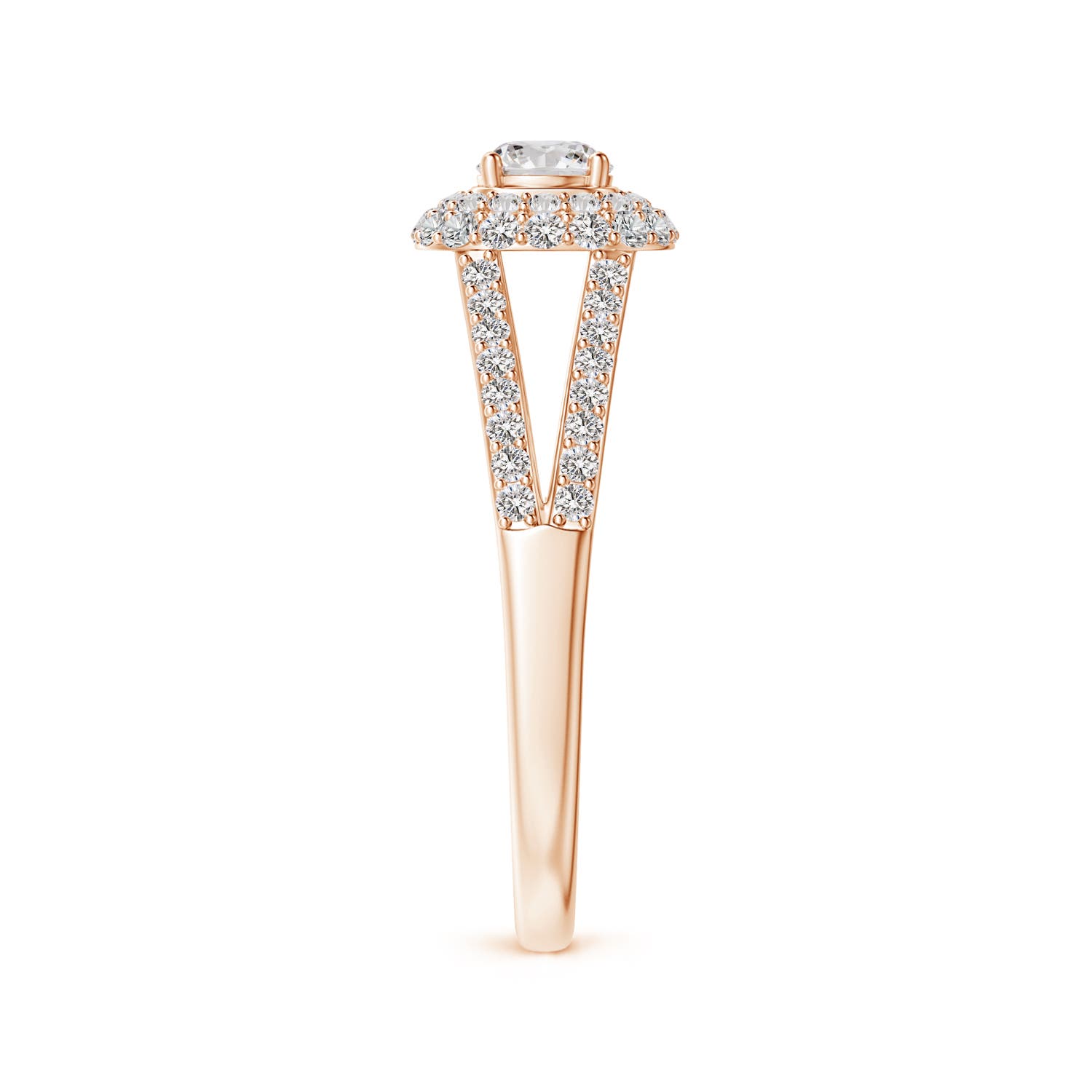 I-J, I1-I2 / 0.77 CT / 14 KT Rose Gold