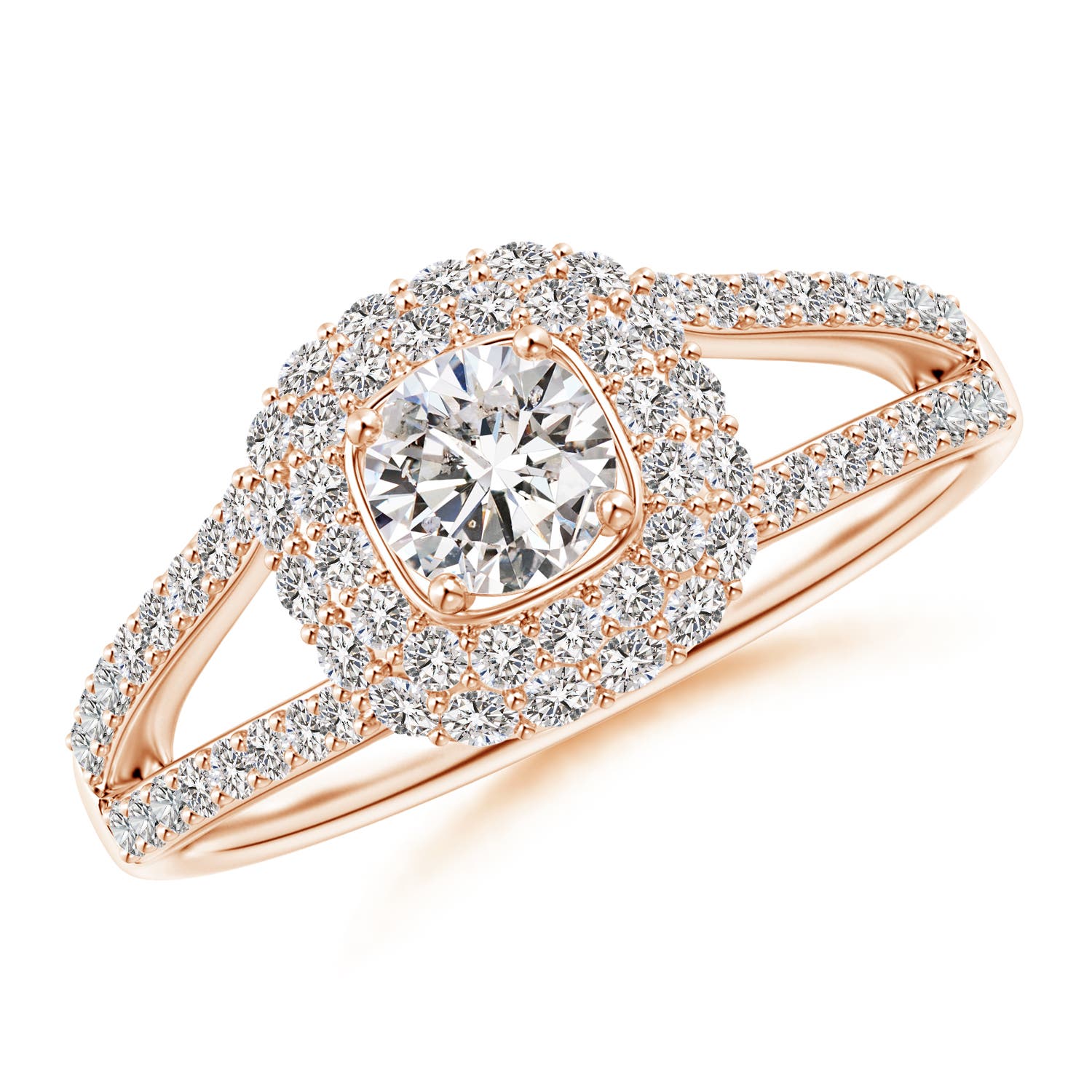 I-J, I1-I2 / 0.99 CT / 14 KT Rose Gold