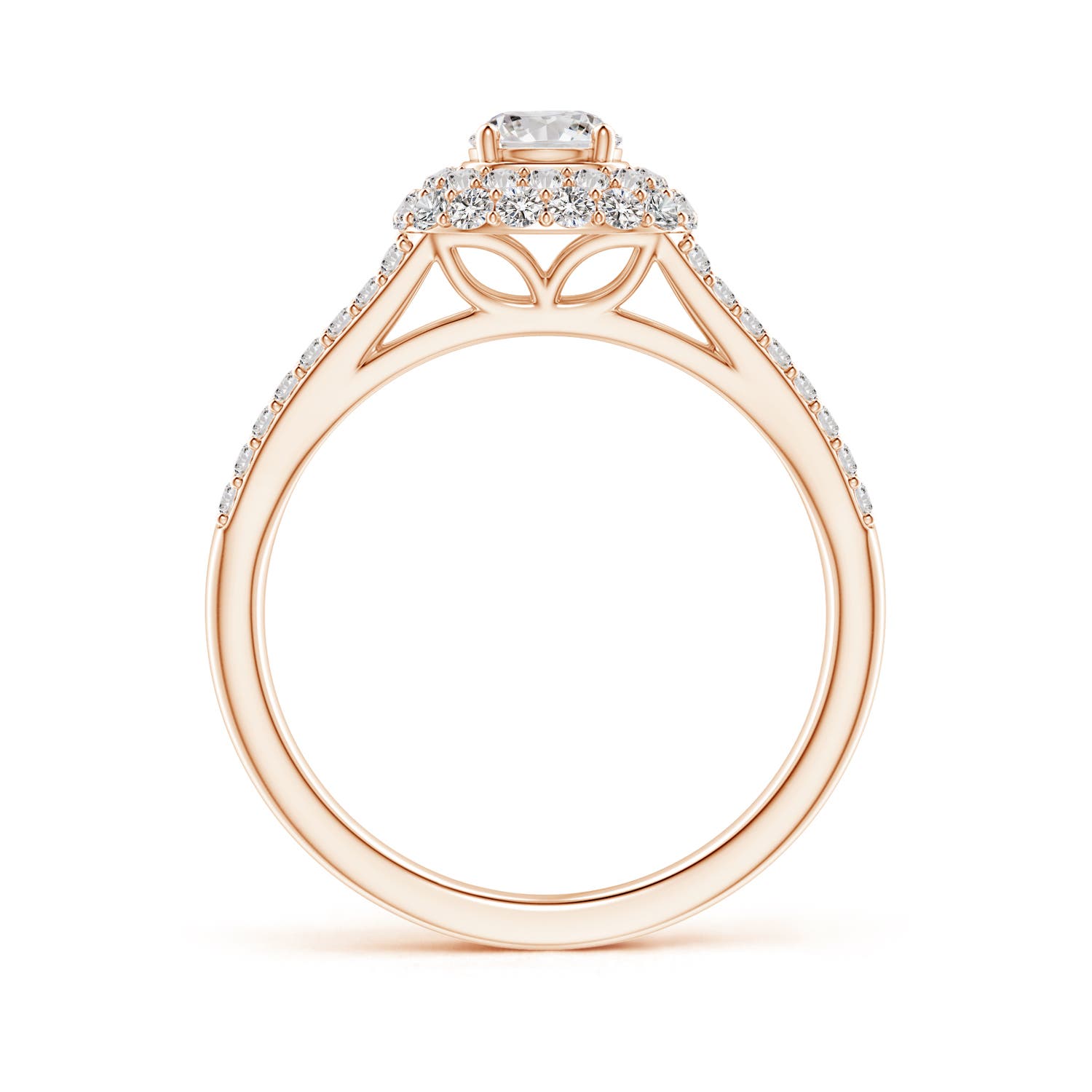 I-J, I1-I2 / 0.99 CT / 14 KT Rose Gold